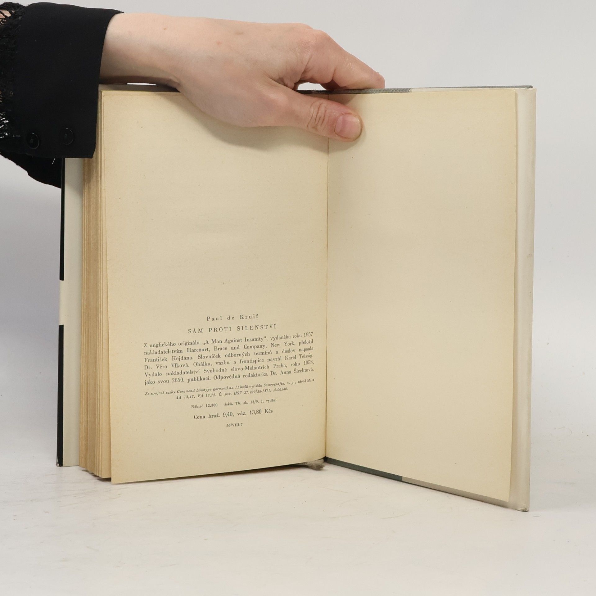 Paul de Kruif Sám proti šílenství