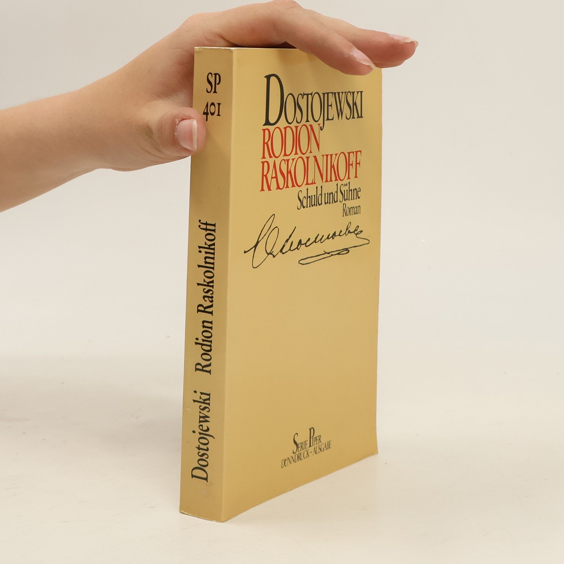 Fjodor Michailowitsch Dostojewski Rodion Raskolnikoff