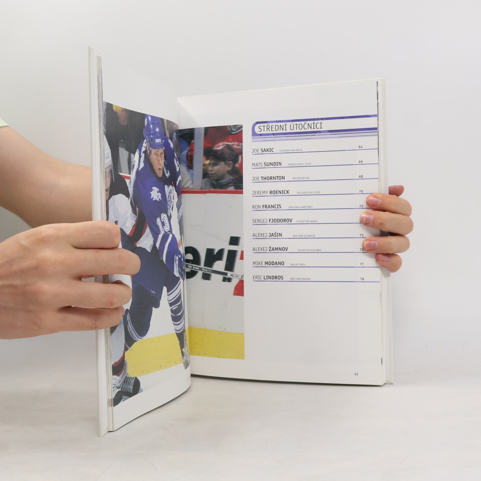 Kevin Allen Hvězdy NHL 2003 + Češi a Slováci v sezoně 2001-02