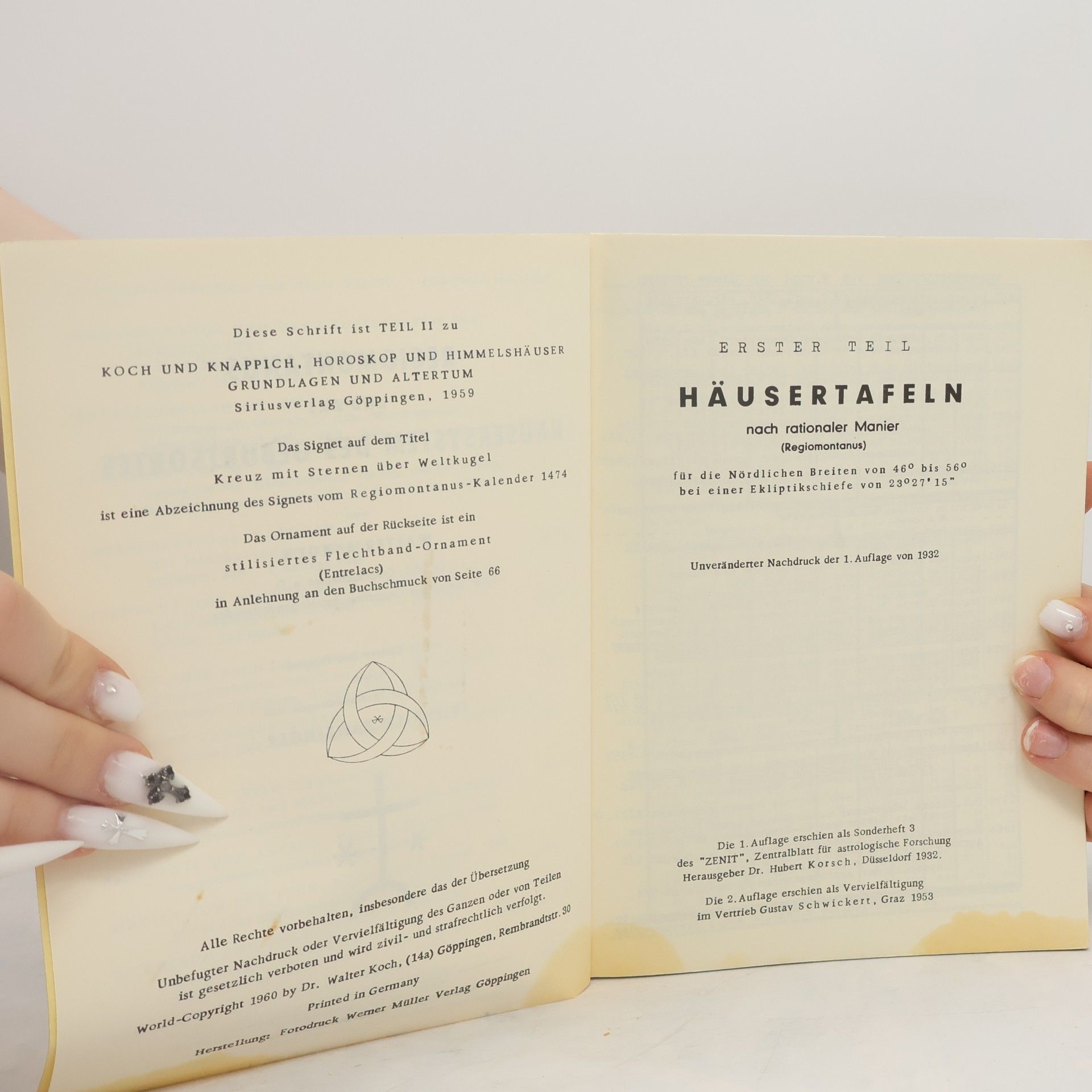 Walter Koch Regiomontanus und das Häusersystem des Geburtsortes