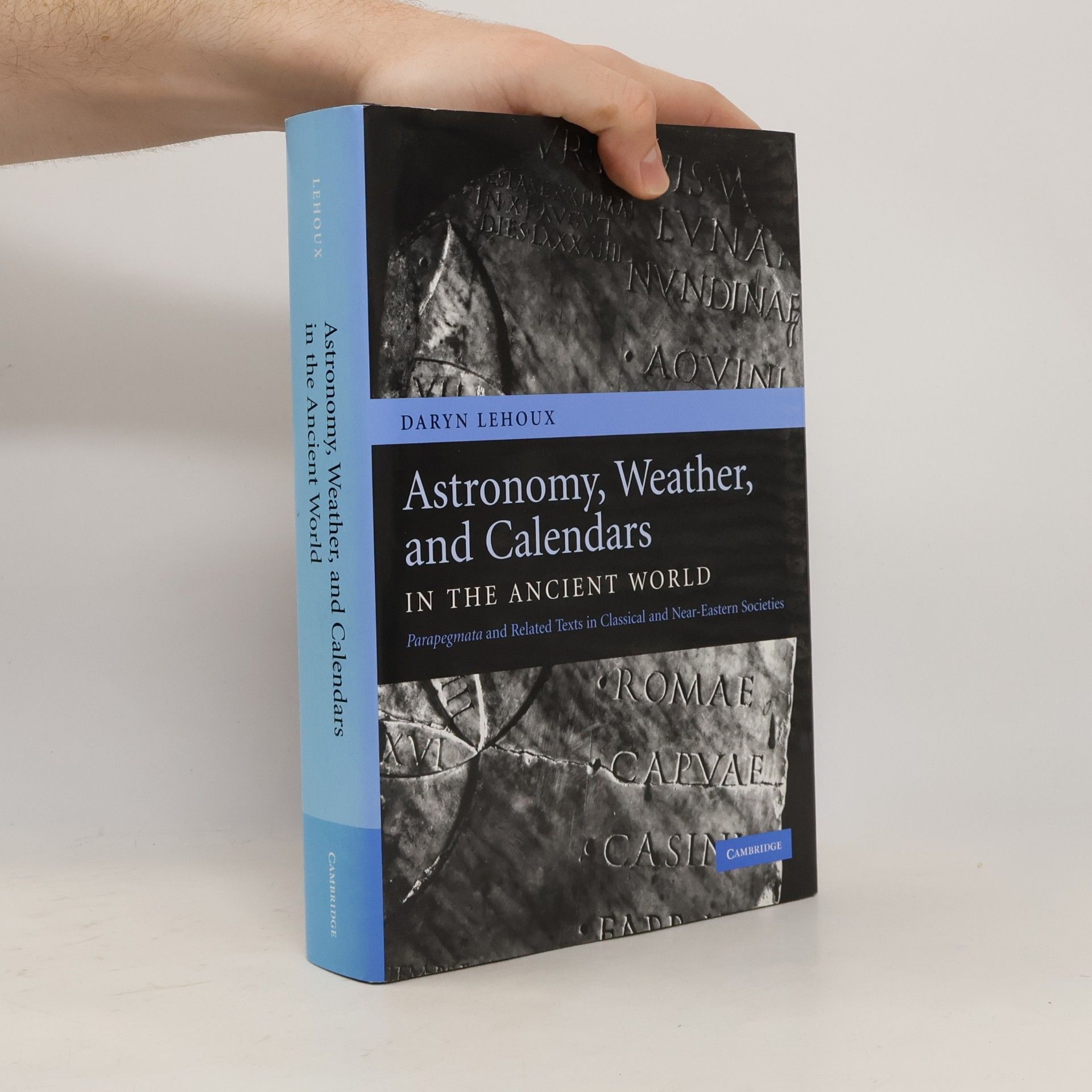 Astronomy, Weather, and Calendars in the Ancient World