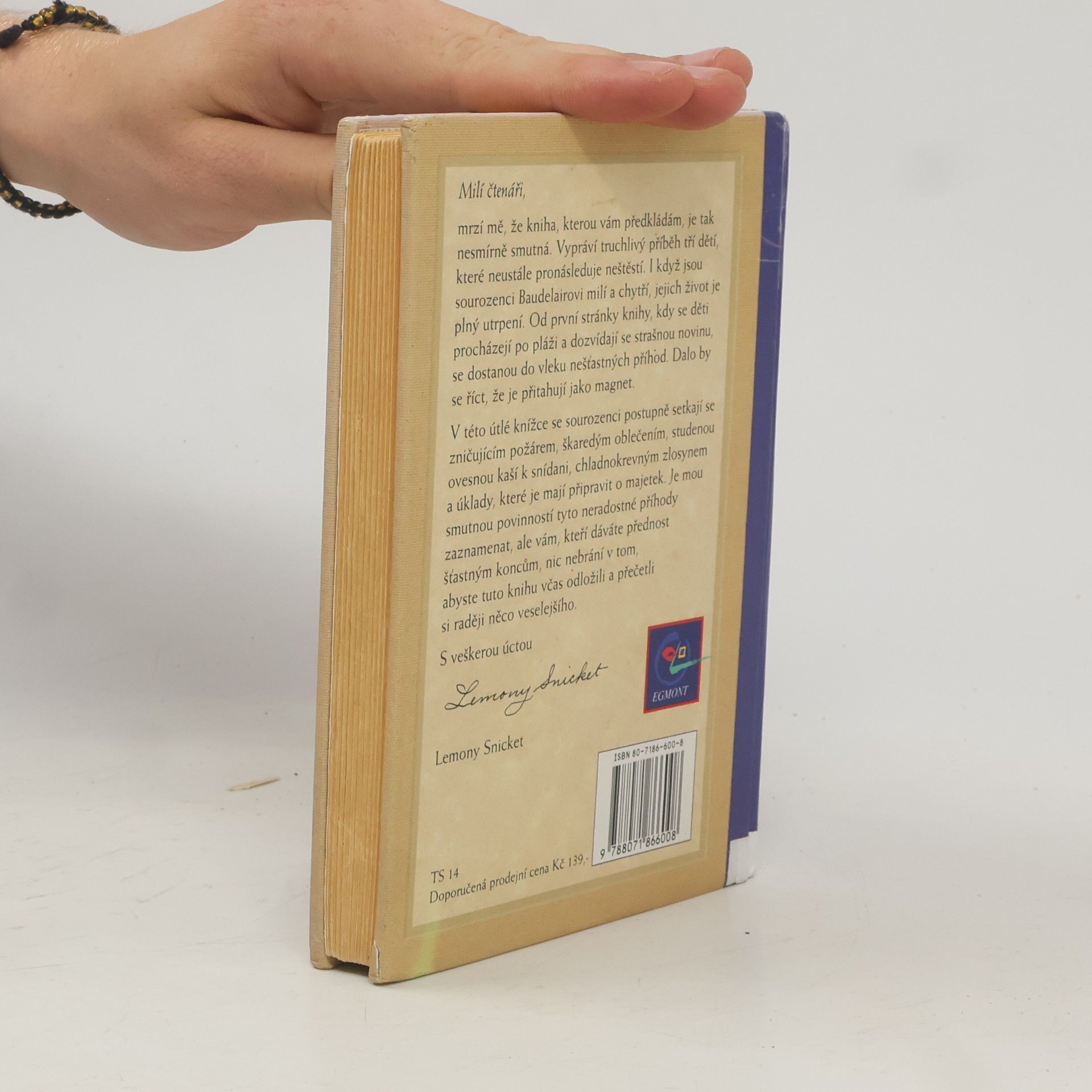 Lemony Snicket Řada nešťastných příhod 1. Zlý začátek