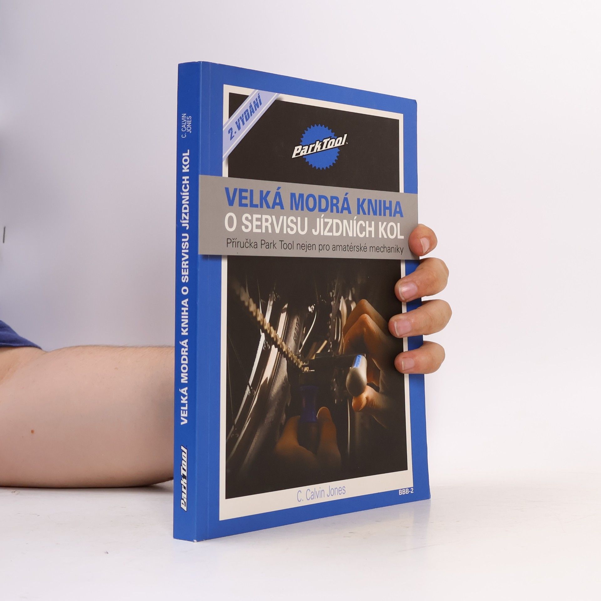 Calvin Jones Velká modrá kniha o servisu jízdních kol