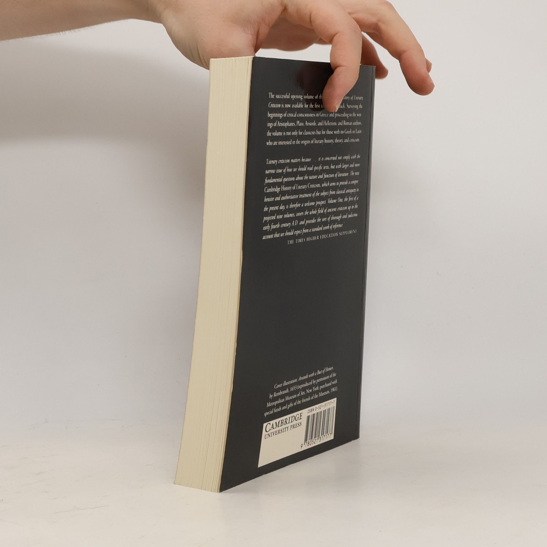 George Alexander Kennedy The Cambridge History of Literary Criticism, Volume 1