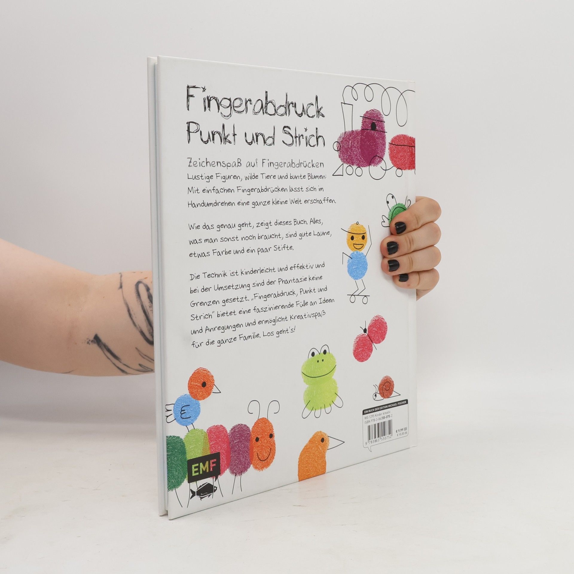 Ed Emberley Fingerabdruck Punkt und Strich