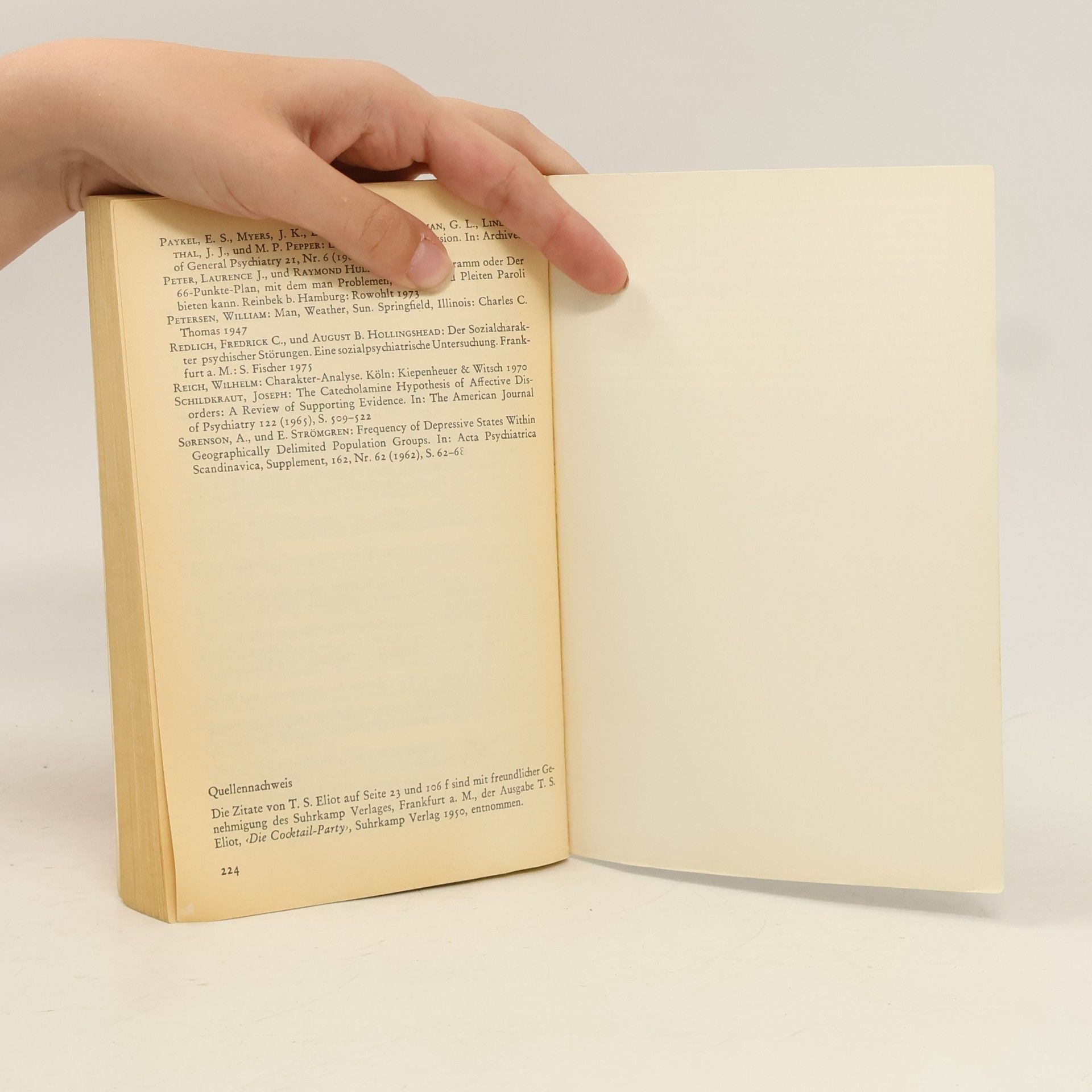 Frederic F. Flach Depression als Lebenschance