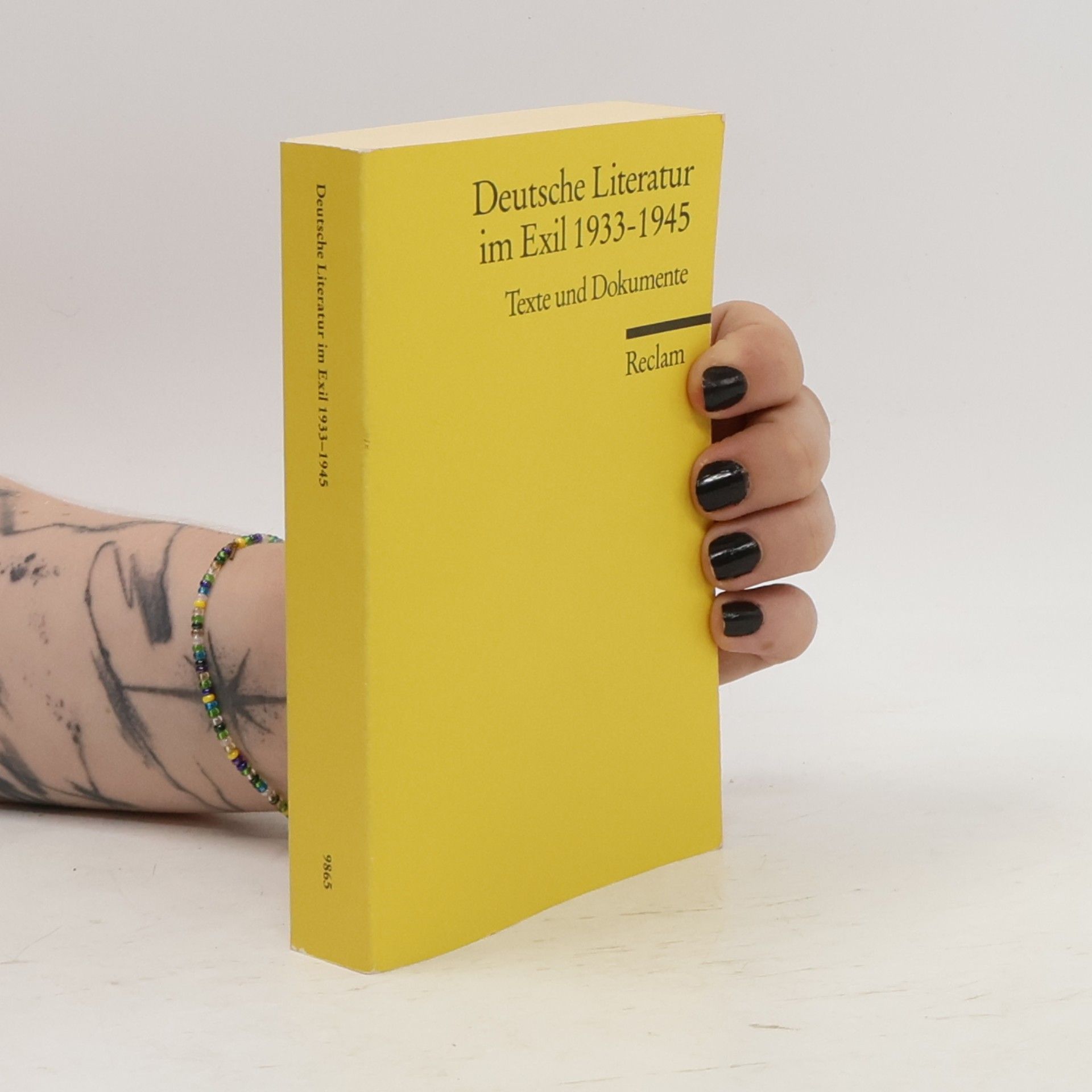 Autorenkollektiv Deutsche Literatur im Exil 1933-1945 : Texte und Dokumente