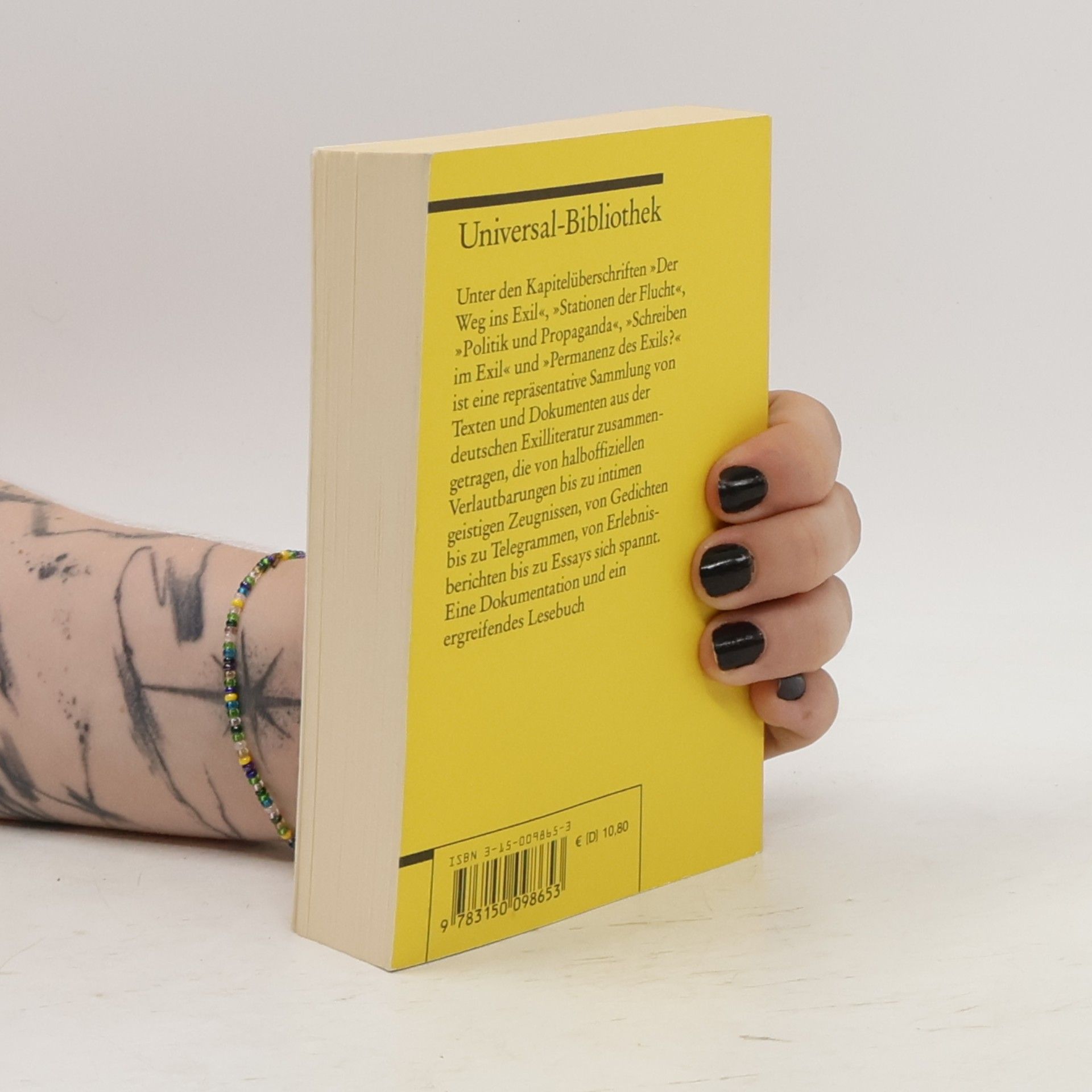 Auteurscollectief Deutsche Literatur im Exil 1933-1945 : Texte und Dokumente