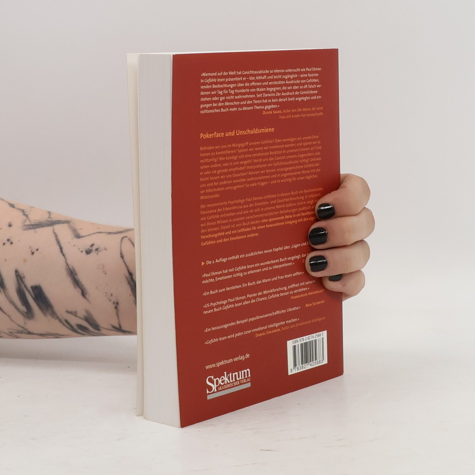Paul Ekman Gefühle lesen. 2. Auflage
