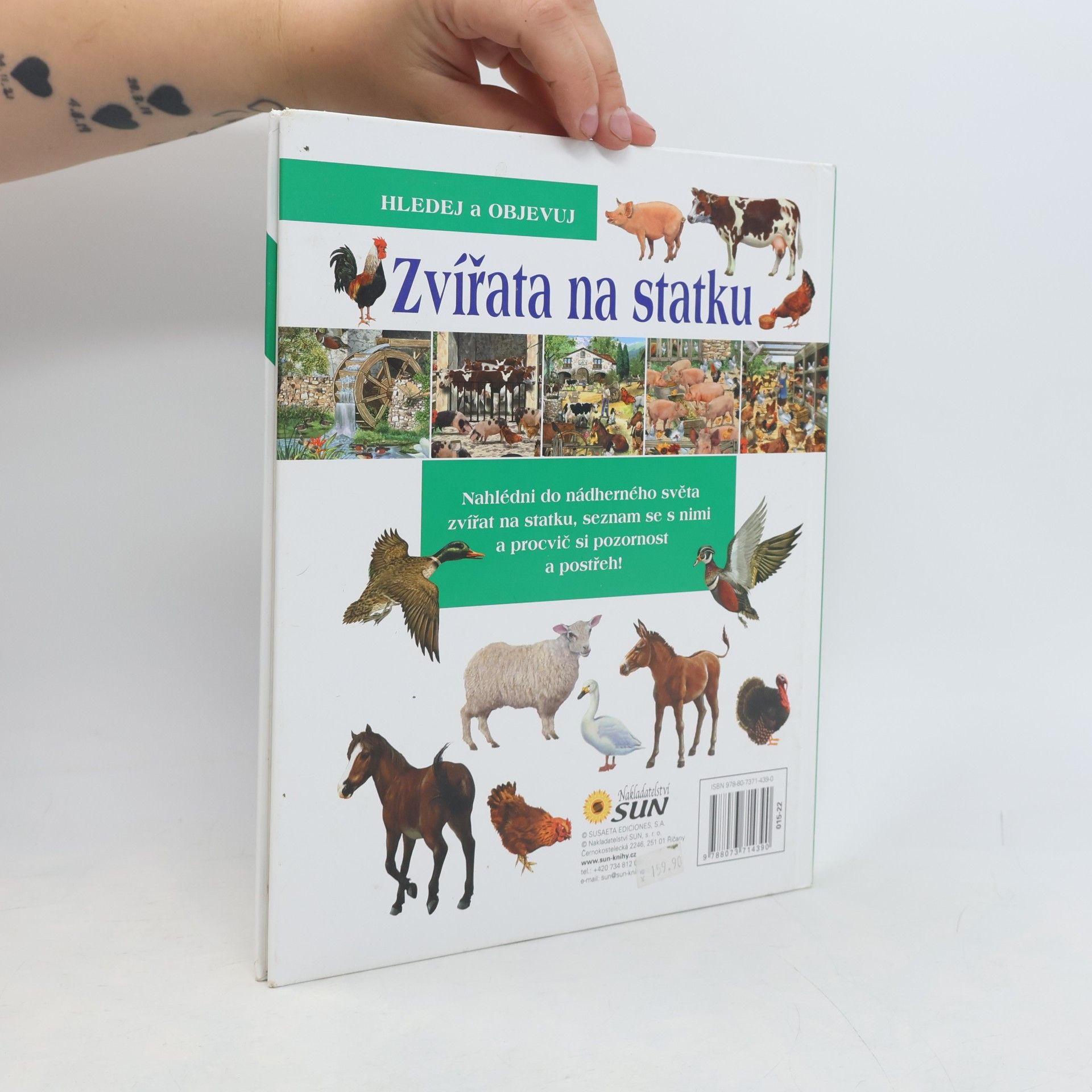 Various authors Zvířata na statku - Hledej a objevuj