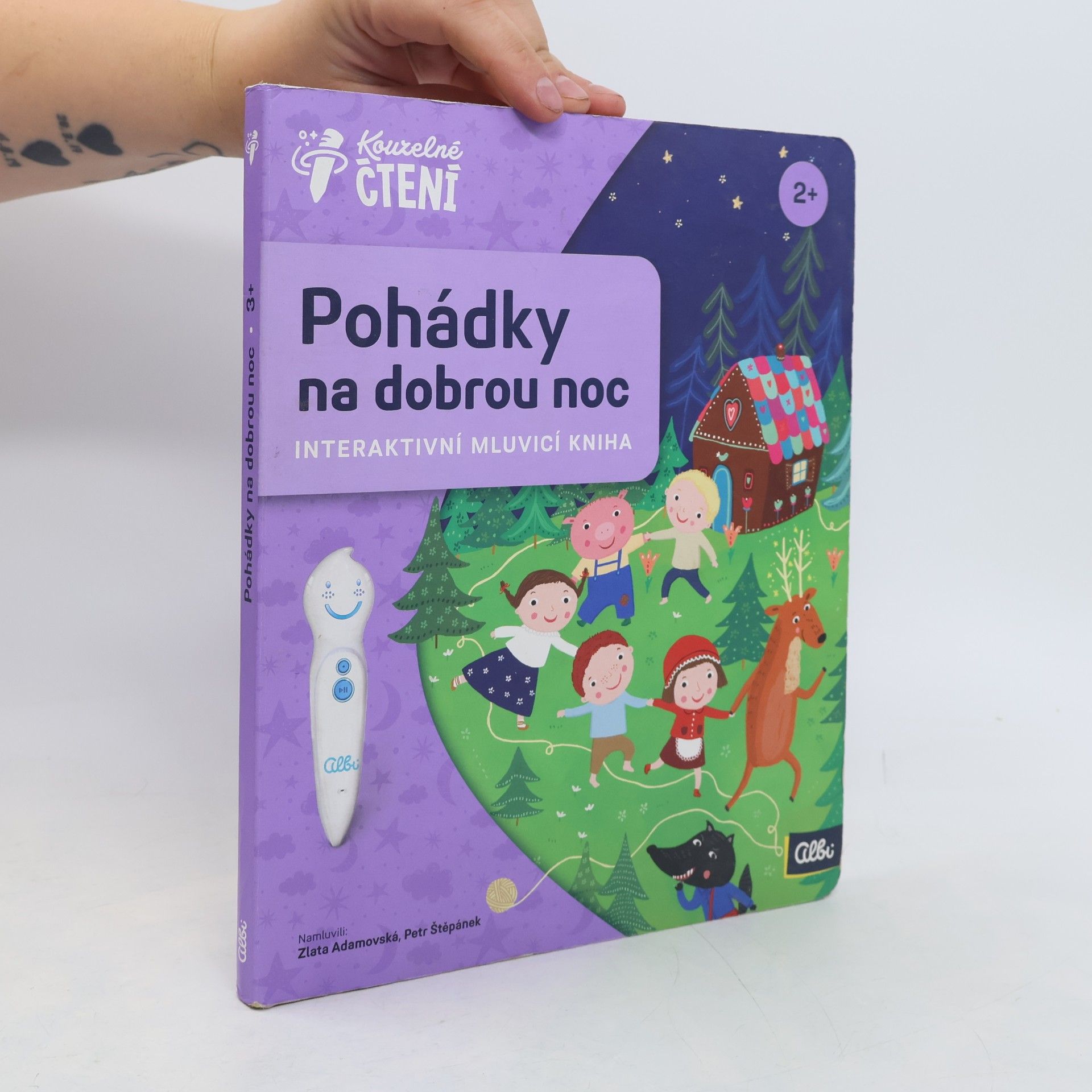 Michaela Bergmannová Pohádky na dobrou noc. Interaktivní mluvící knihy