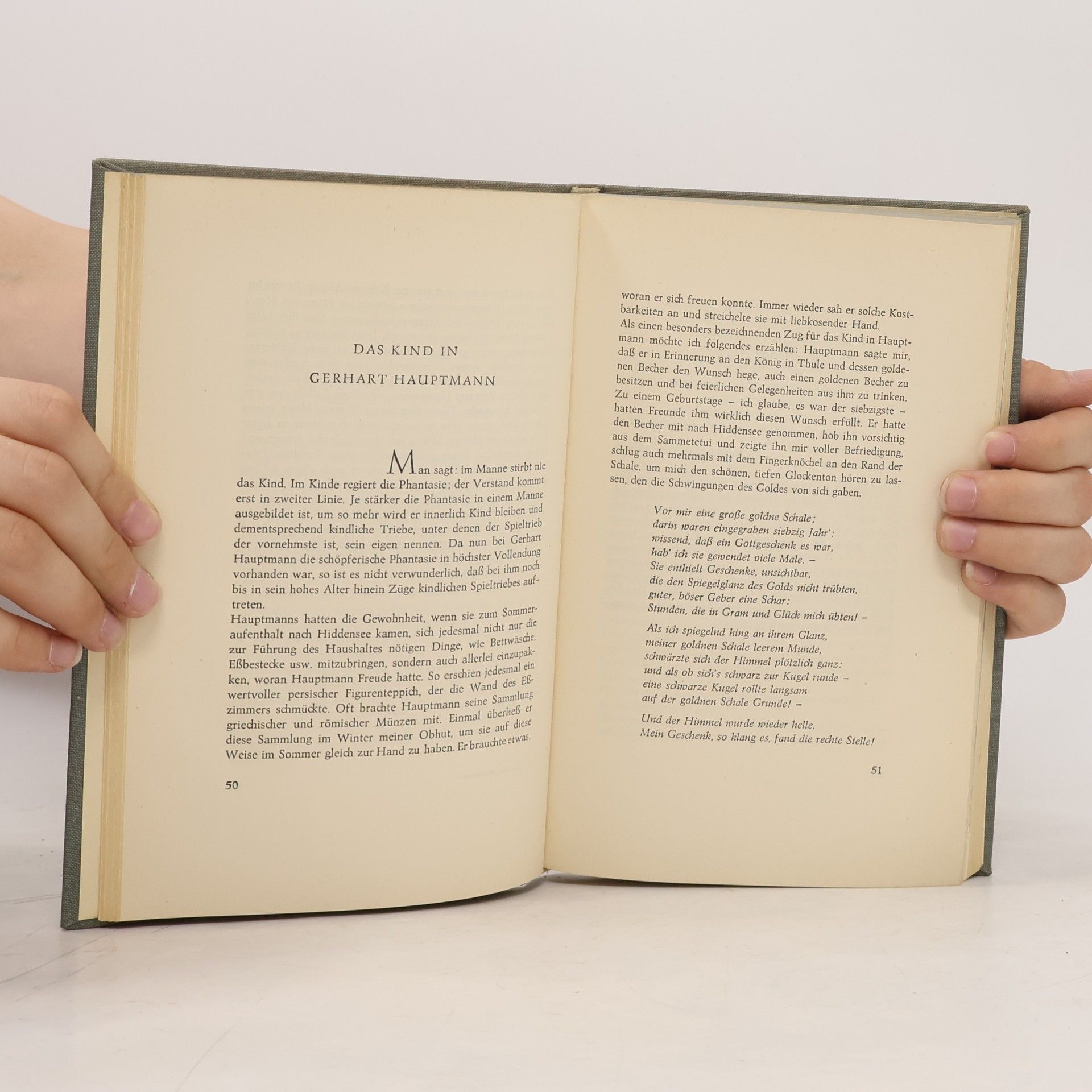 Arnold Gustavs Gerhart Hauptmann und Hiddensee