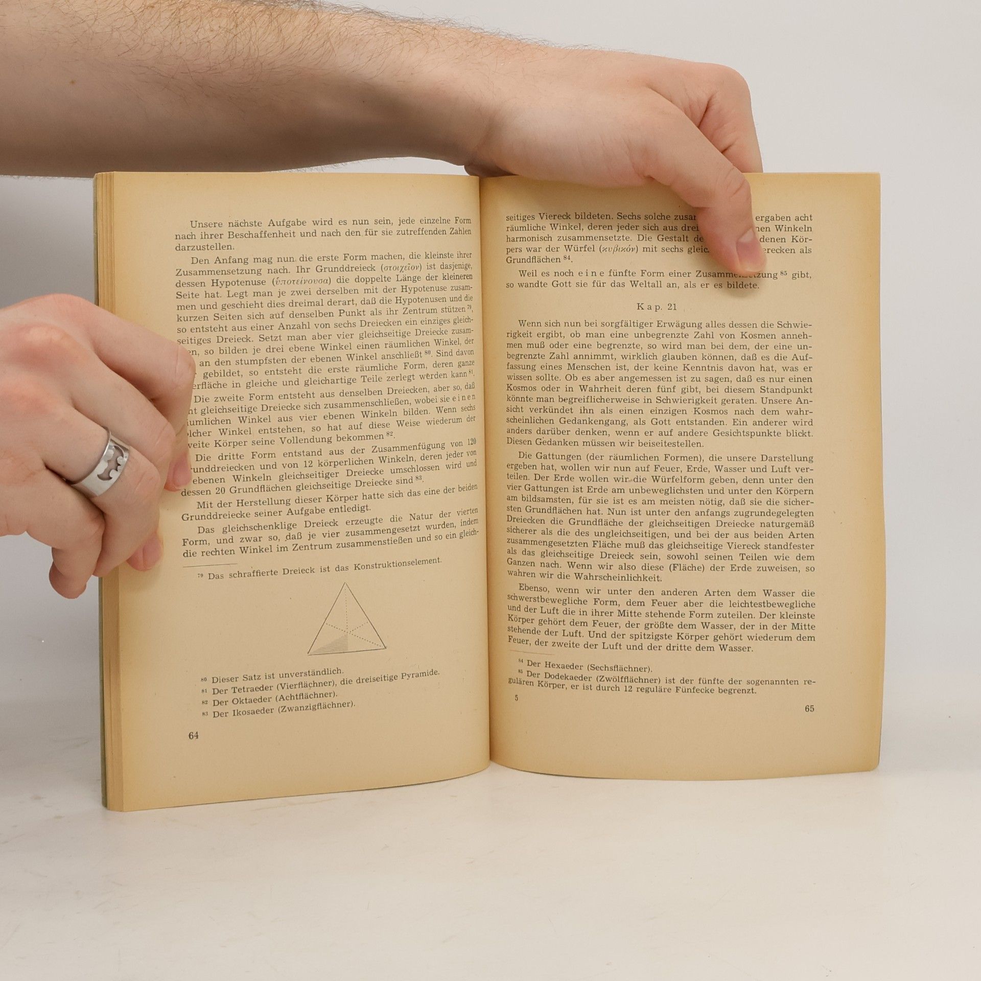 Platon Platons Timaios oder Die Schrift über die Natur