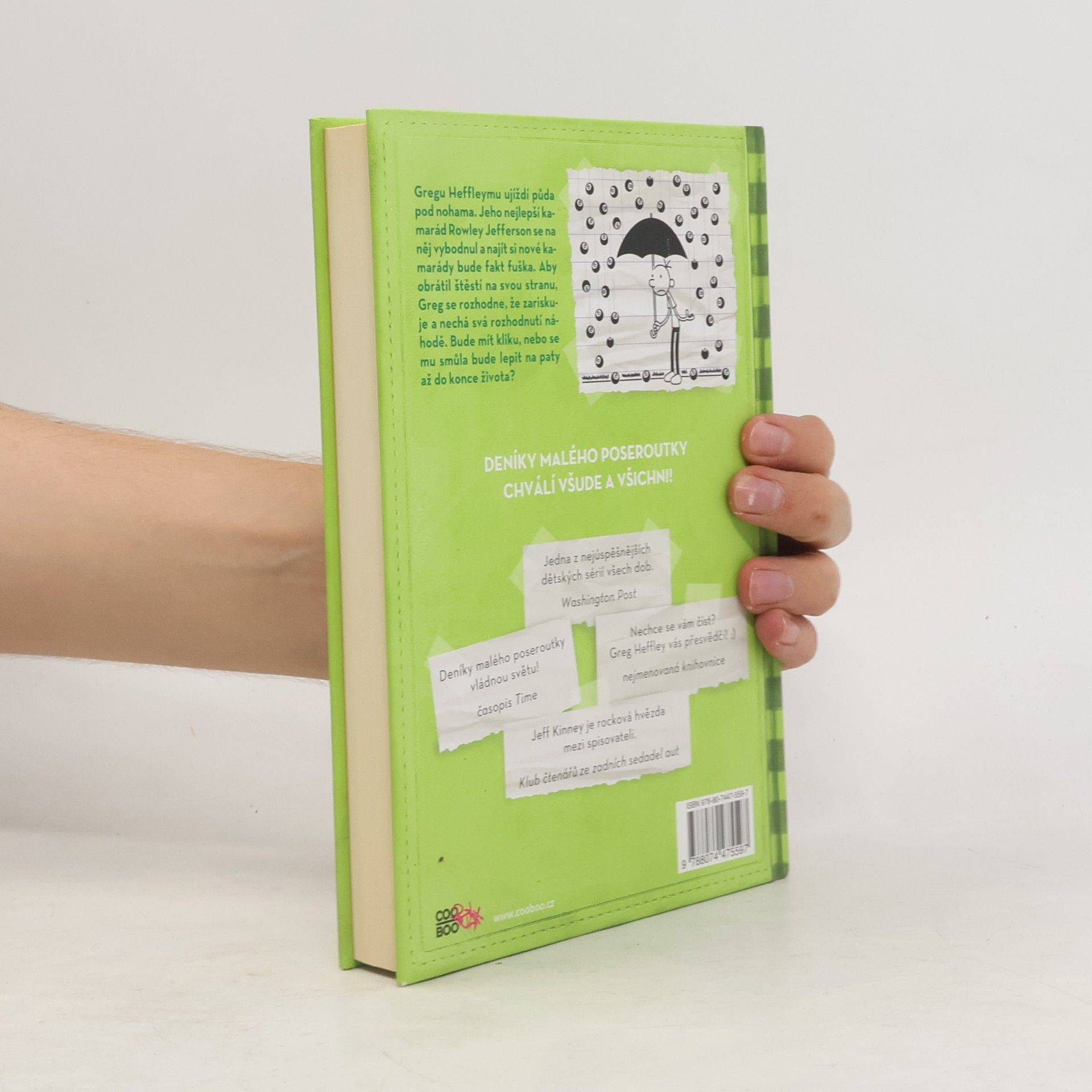 Jeff Kinney Deník malého poseroutky 8. Fakt smůla