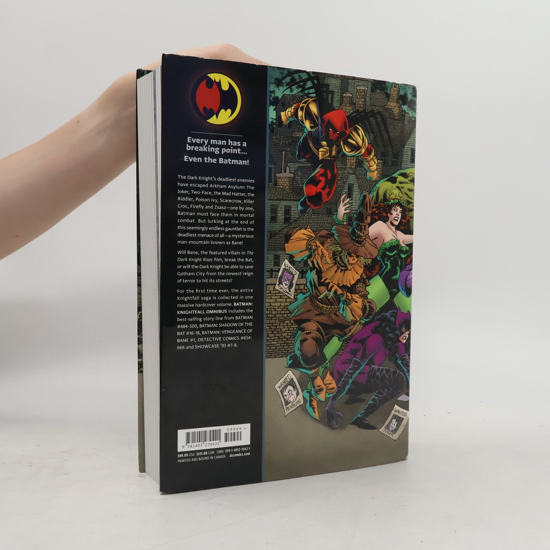 Chuck Dixon Batman Knightfall Omnibus Vol. 1