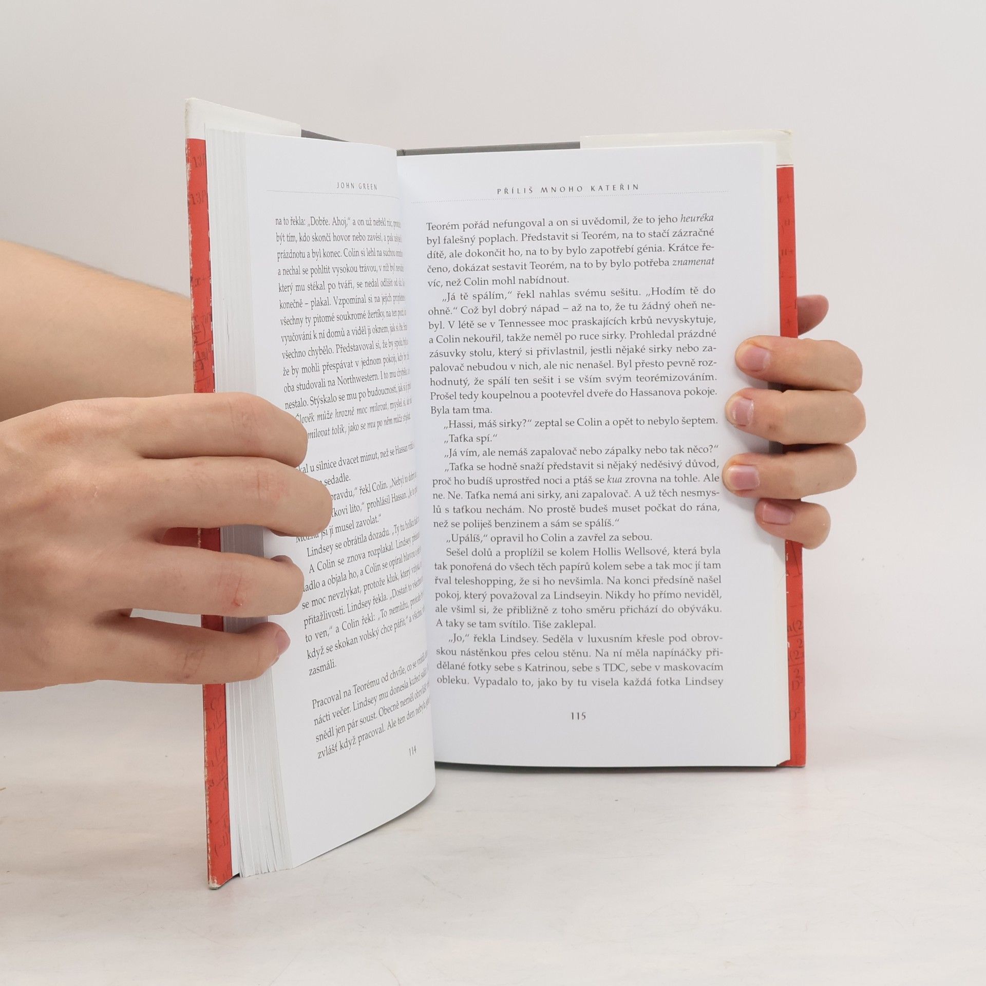John Green Příliš mnoho Kateřin