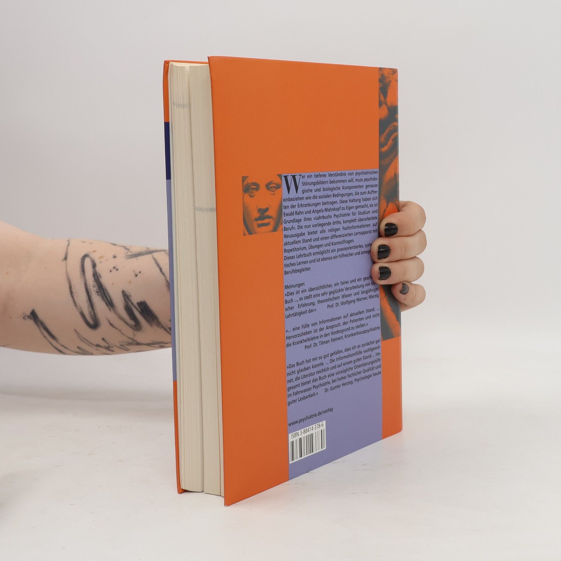 Ewald Rahn Lehrbuch Psychiatrie für Studium und Beruf - 3. Auflage