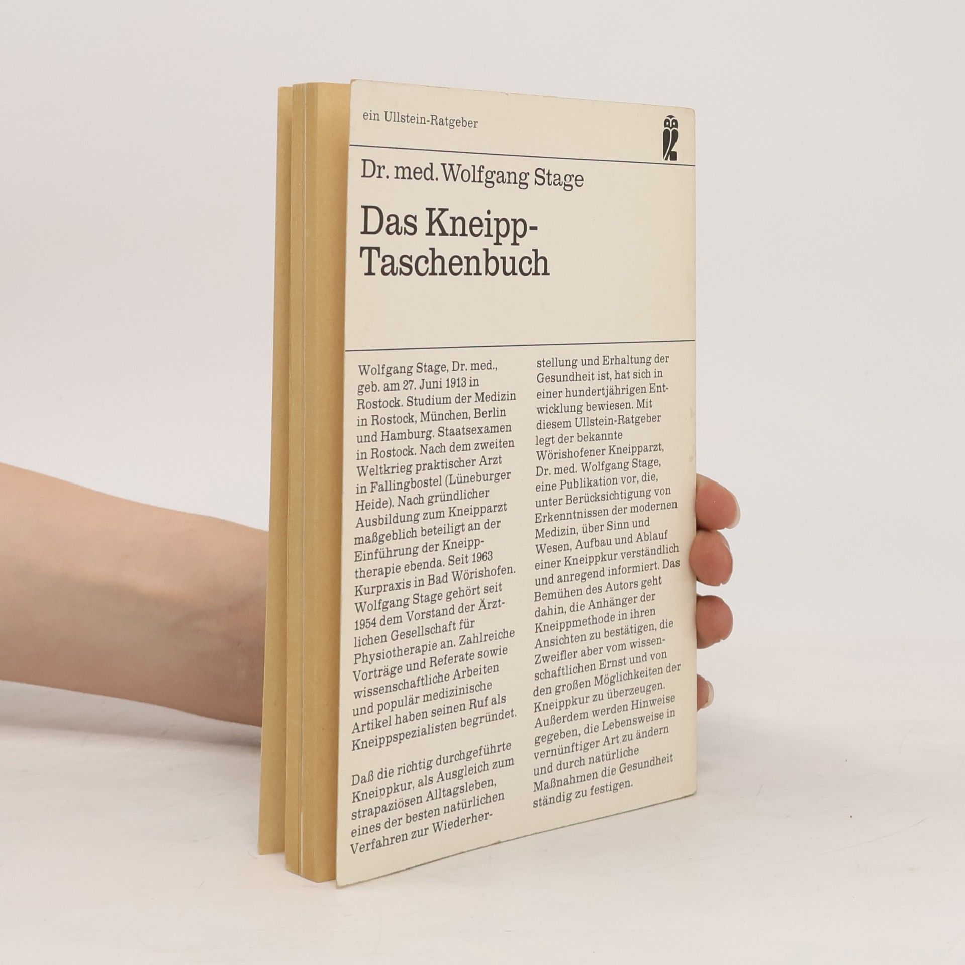 Wolfgang Stage Das Kneipp - Taschenbuch