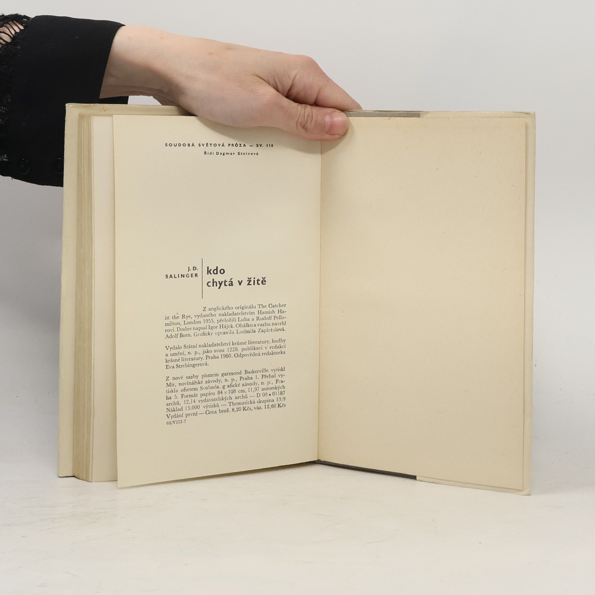 J. D. Salinger Kdo chytá v žitě