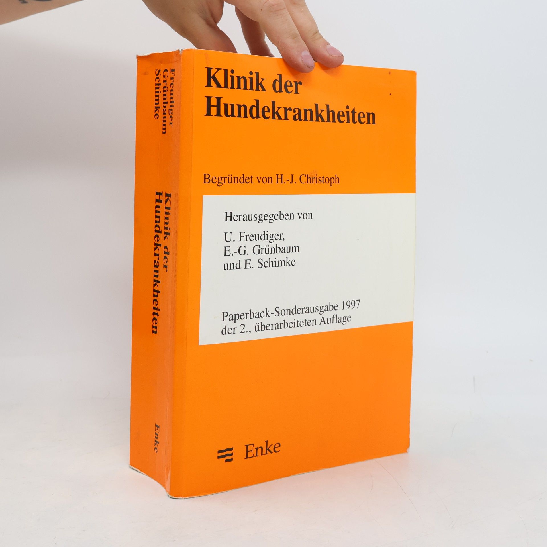 Ulrich Freudiger Klinik der Hundekrankheiten