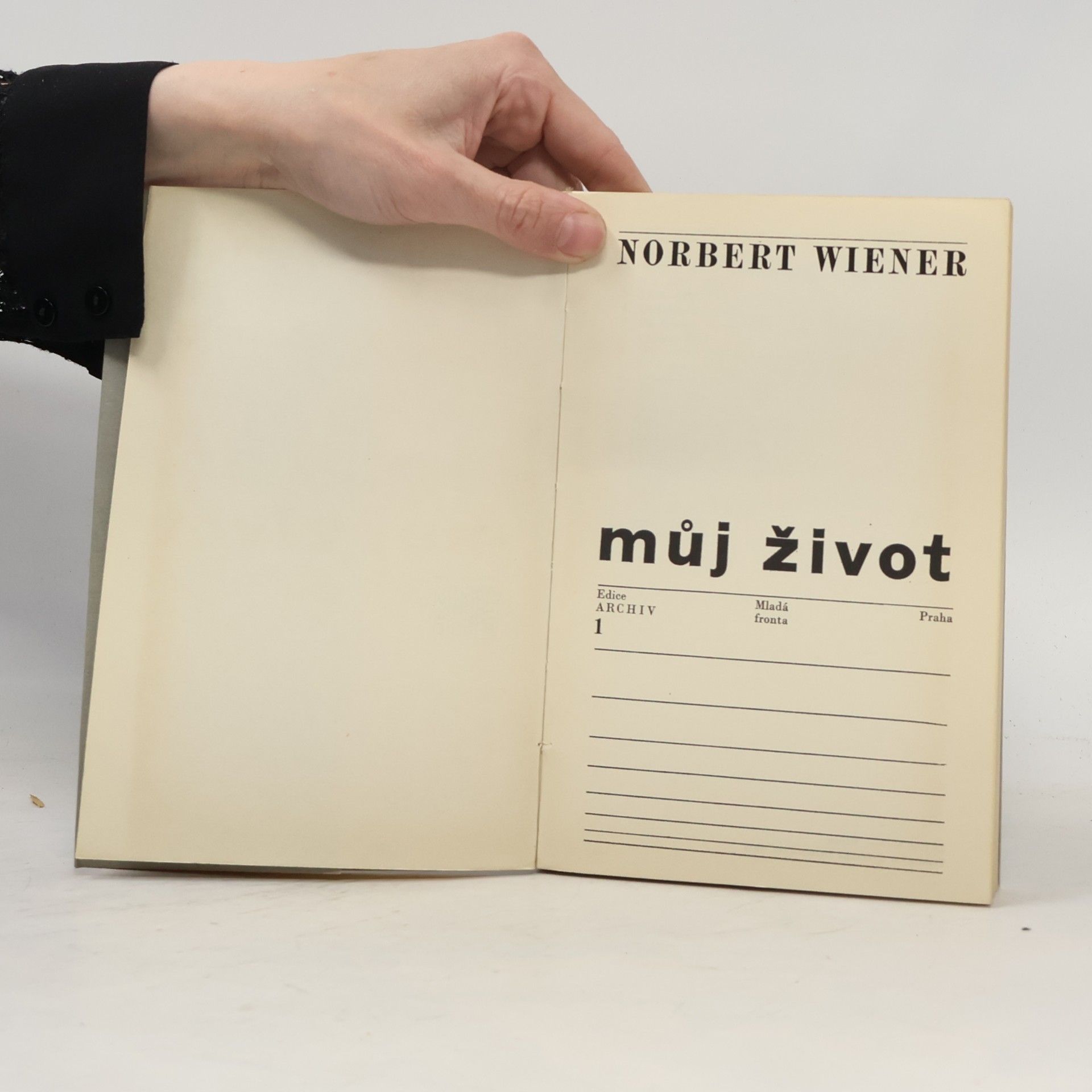 Norbert Wiener Můj život