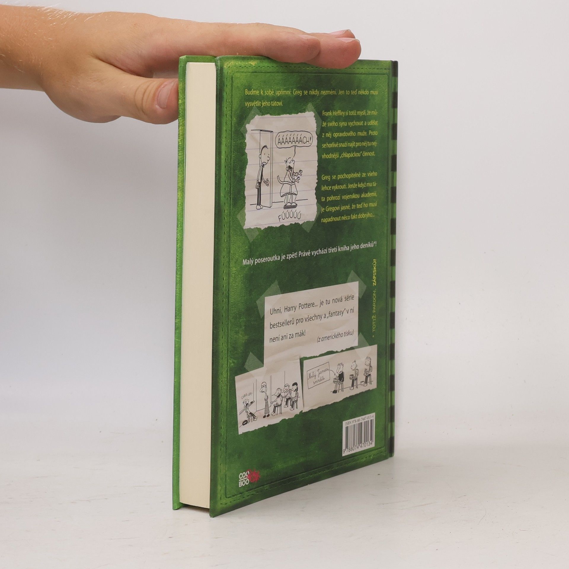 Jeff Kinney Deník malého poseroutky 3. Poslední kapka