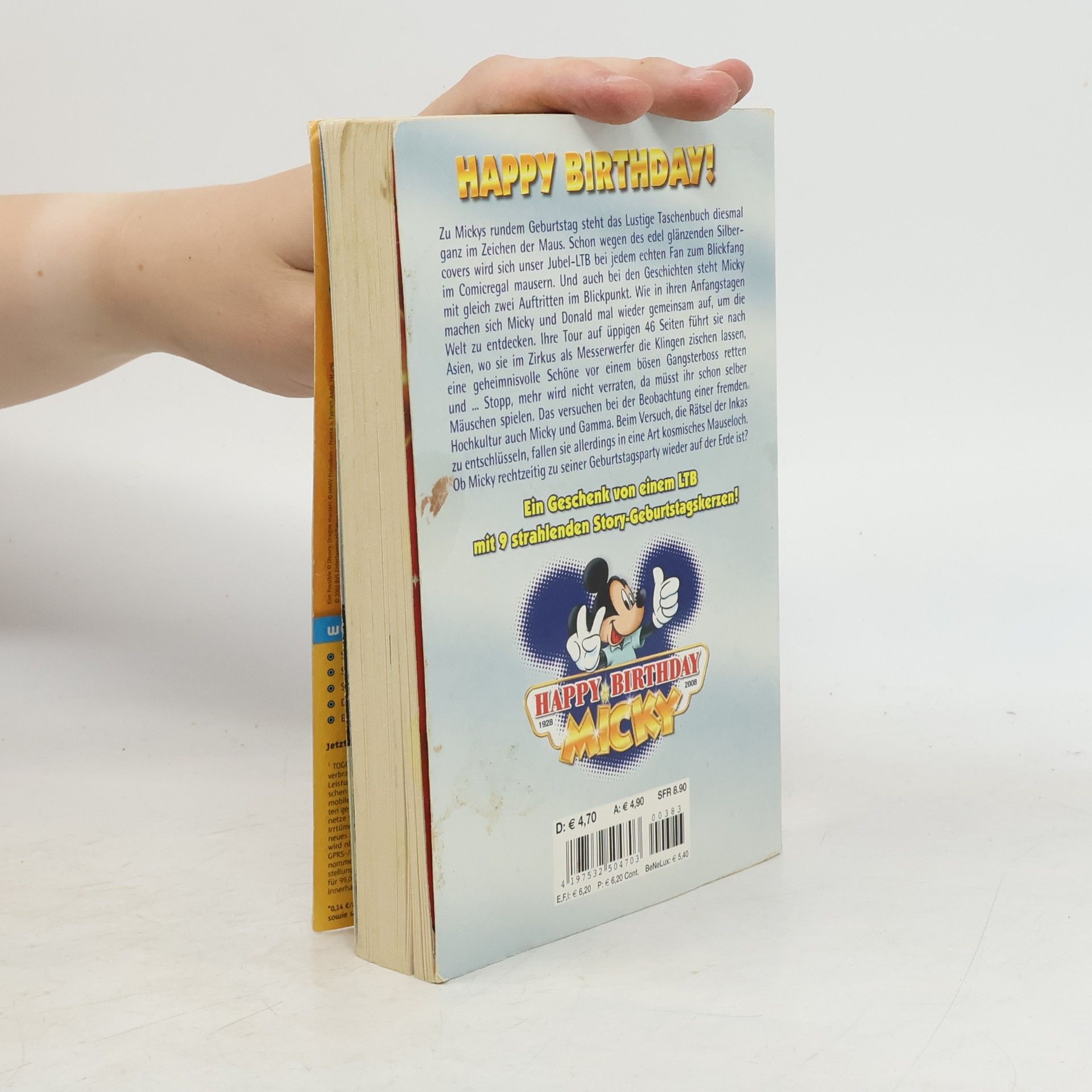 Walt Disney Lustiges Taschenbuch 383. Happy Birthday Micky. 1928-2008