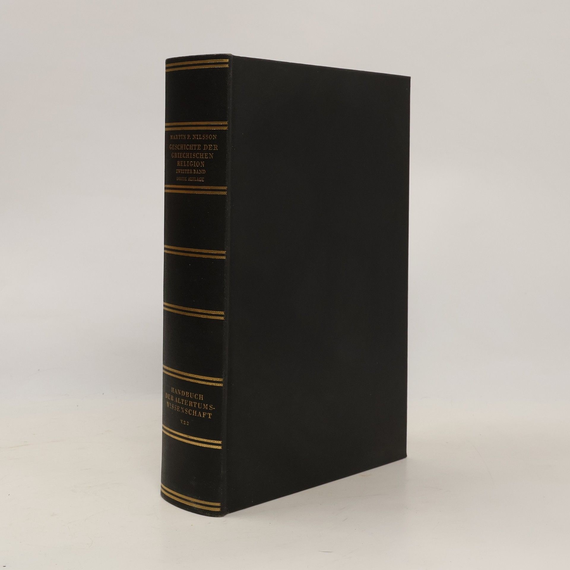Nilsson Martin P. (Martin Persson) Geschichte der griechischen Religion