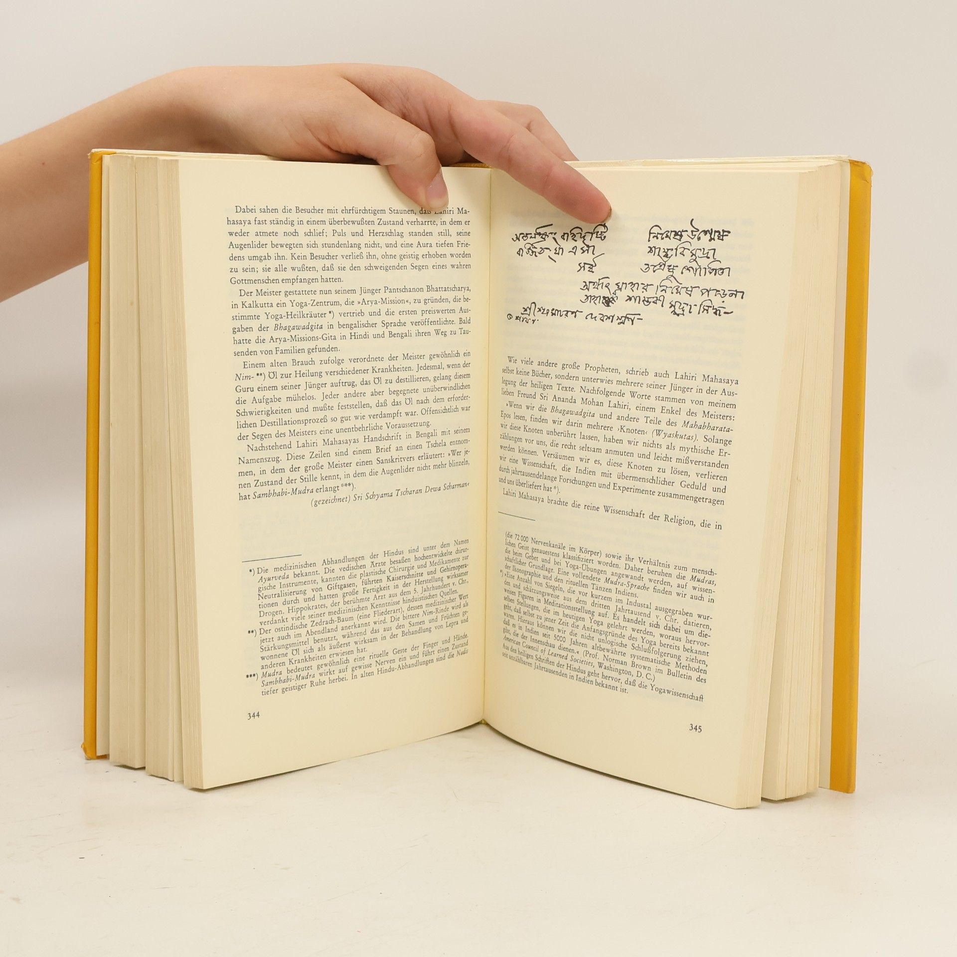 Paramhansa Yoganda Autobiographie eines Yogi