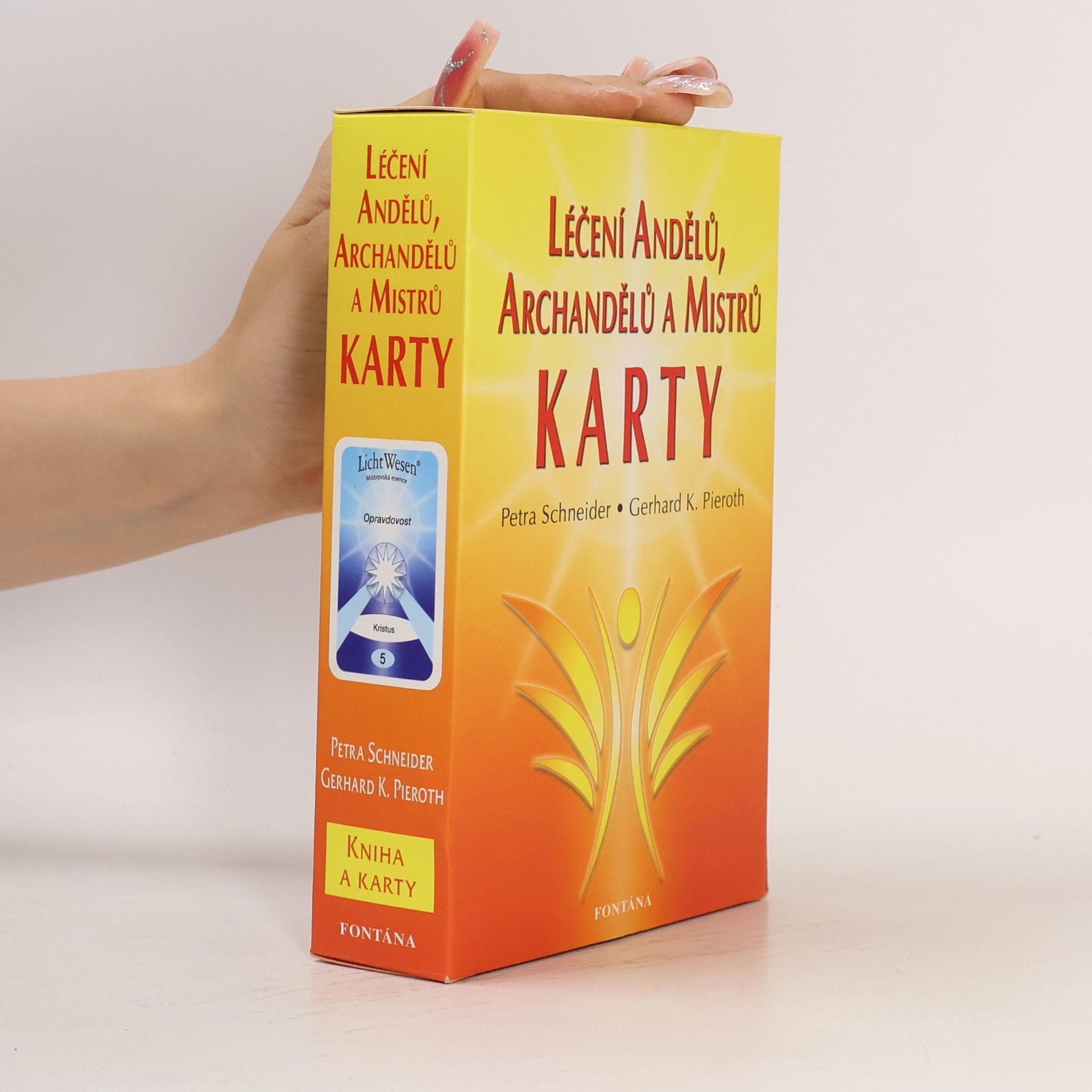Léčení andělů, archandělů a mistrů. Kniha a Karty