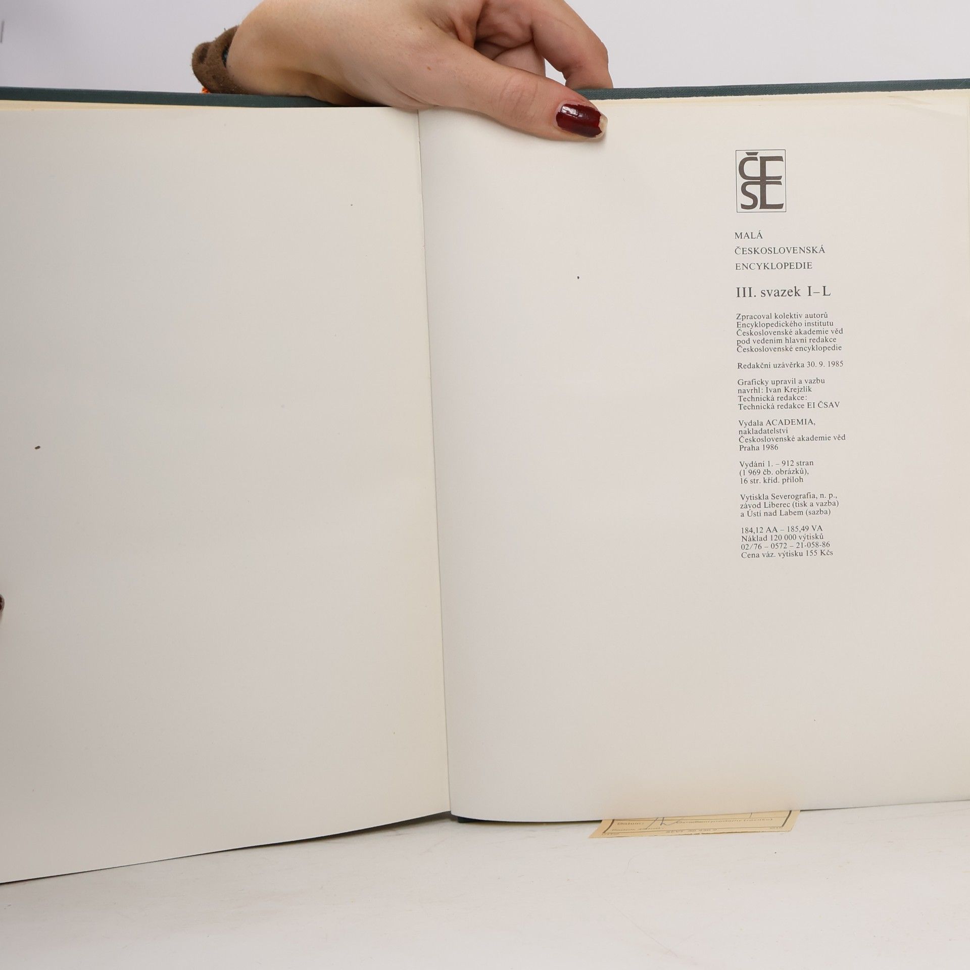 Various authors Malá československá encyklopedie 3. I-L