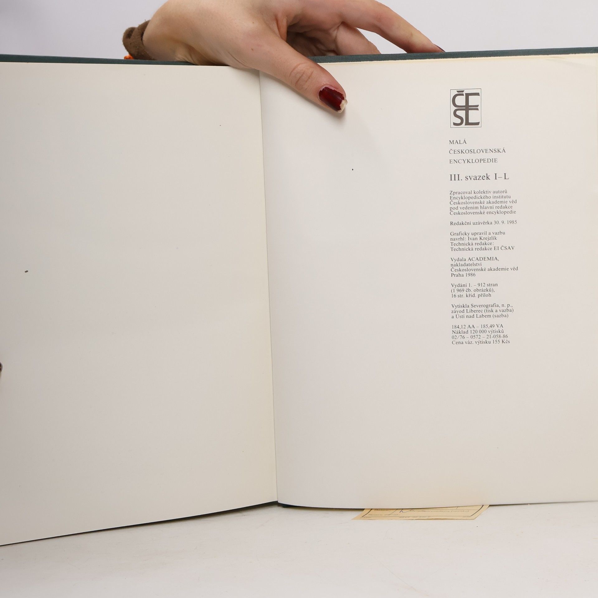 Various authors Malá československá encyklopedie 3. I-L