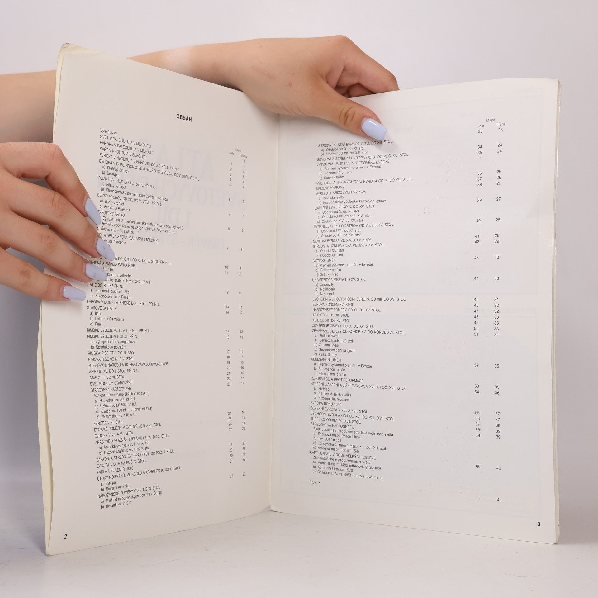 Collectif d'auteurs Atlas světových dějin. 1. díl, Pravěk - středověk