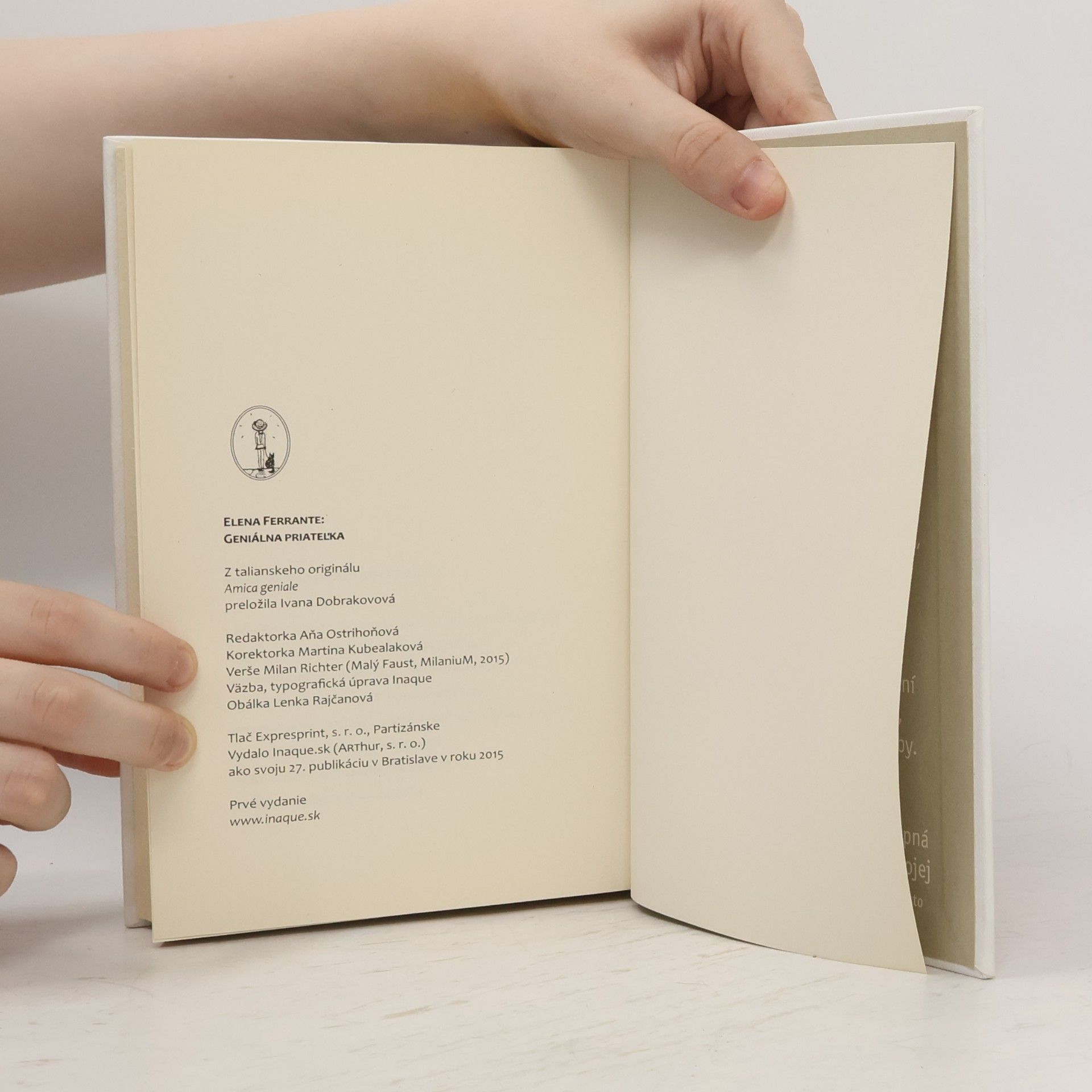 Elena Ferrante Geniálna priateľka