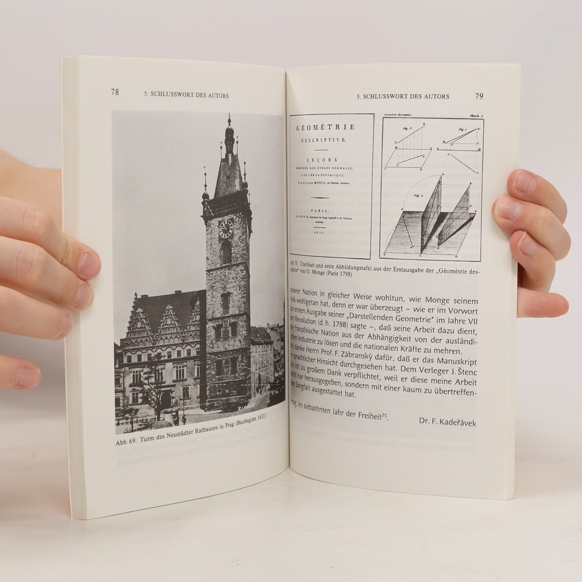 František Kadeřávek Einblicke in die Wissenschaft: Geometrie und Kunst in früherer Zeit