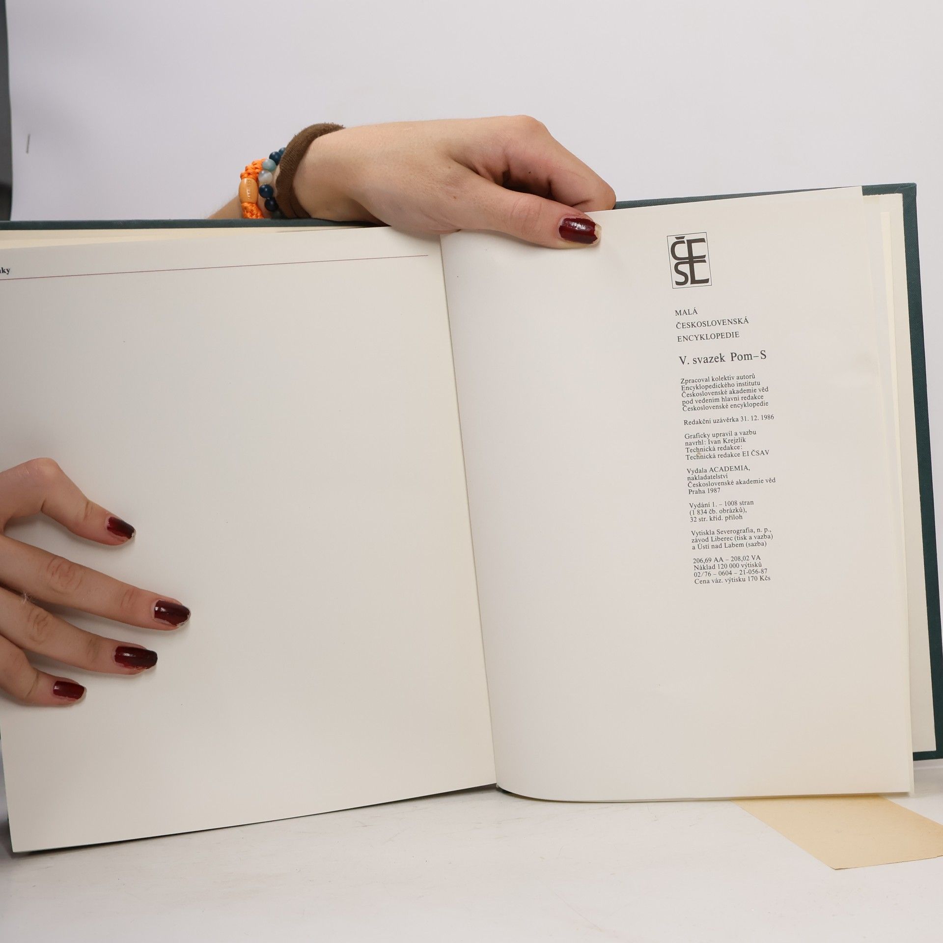 Various authors Malá československá encyklopedie V. Pom-S