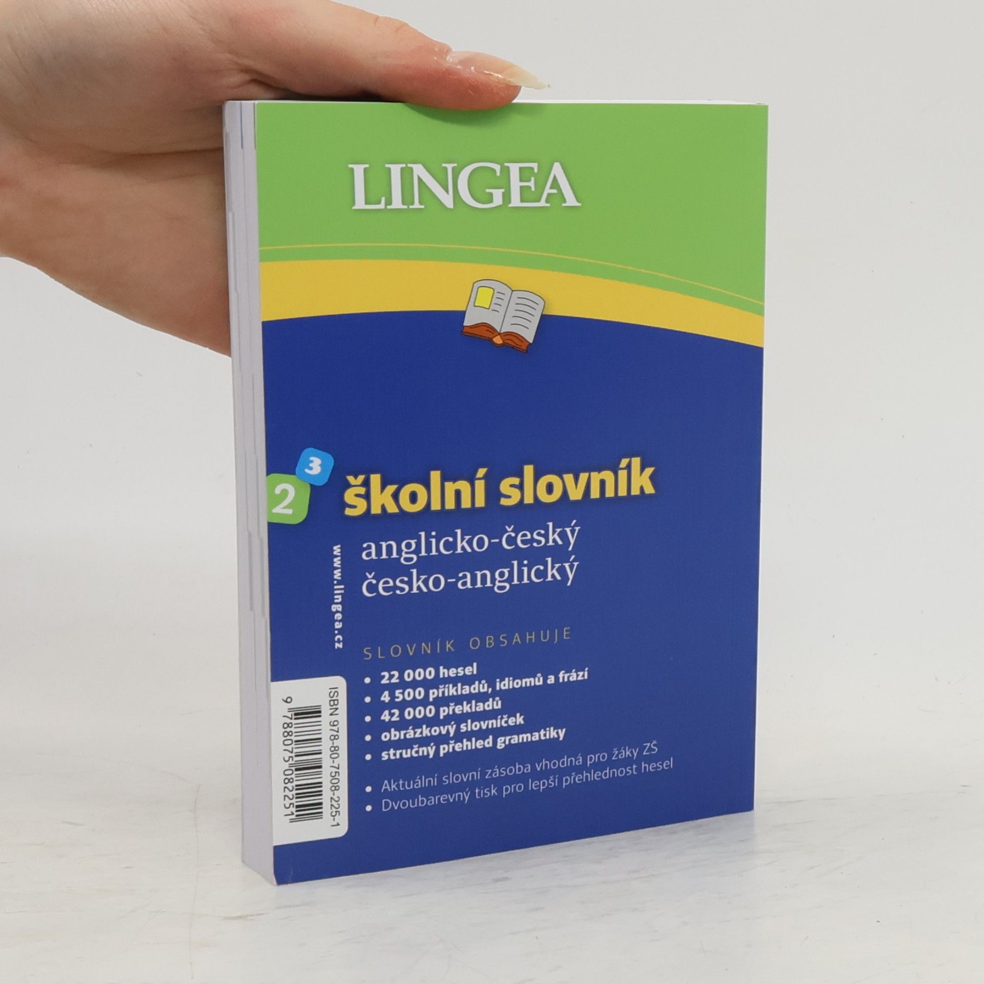 Lingea Školní slovník anglicko-český, česko-anglický