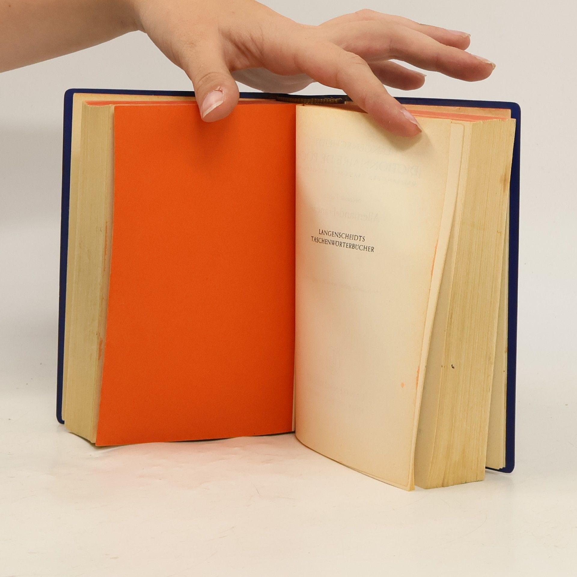 Kurt Wilhelm Langenscheidts Taschen Wörterbuch. Französisch-Deutsch. Deutsch-Französisch