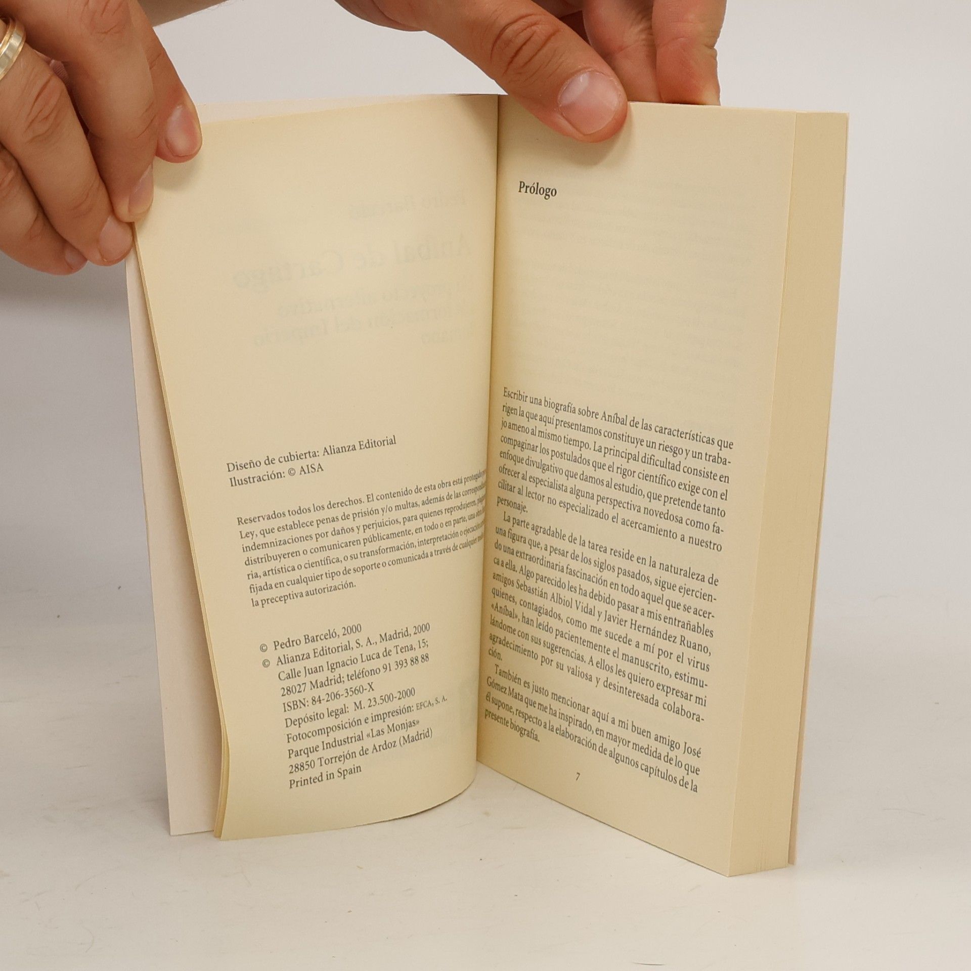Pedro A. Barcelo El Libro de Bolsillo - Historia - 4187: Aníbal de Cartago