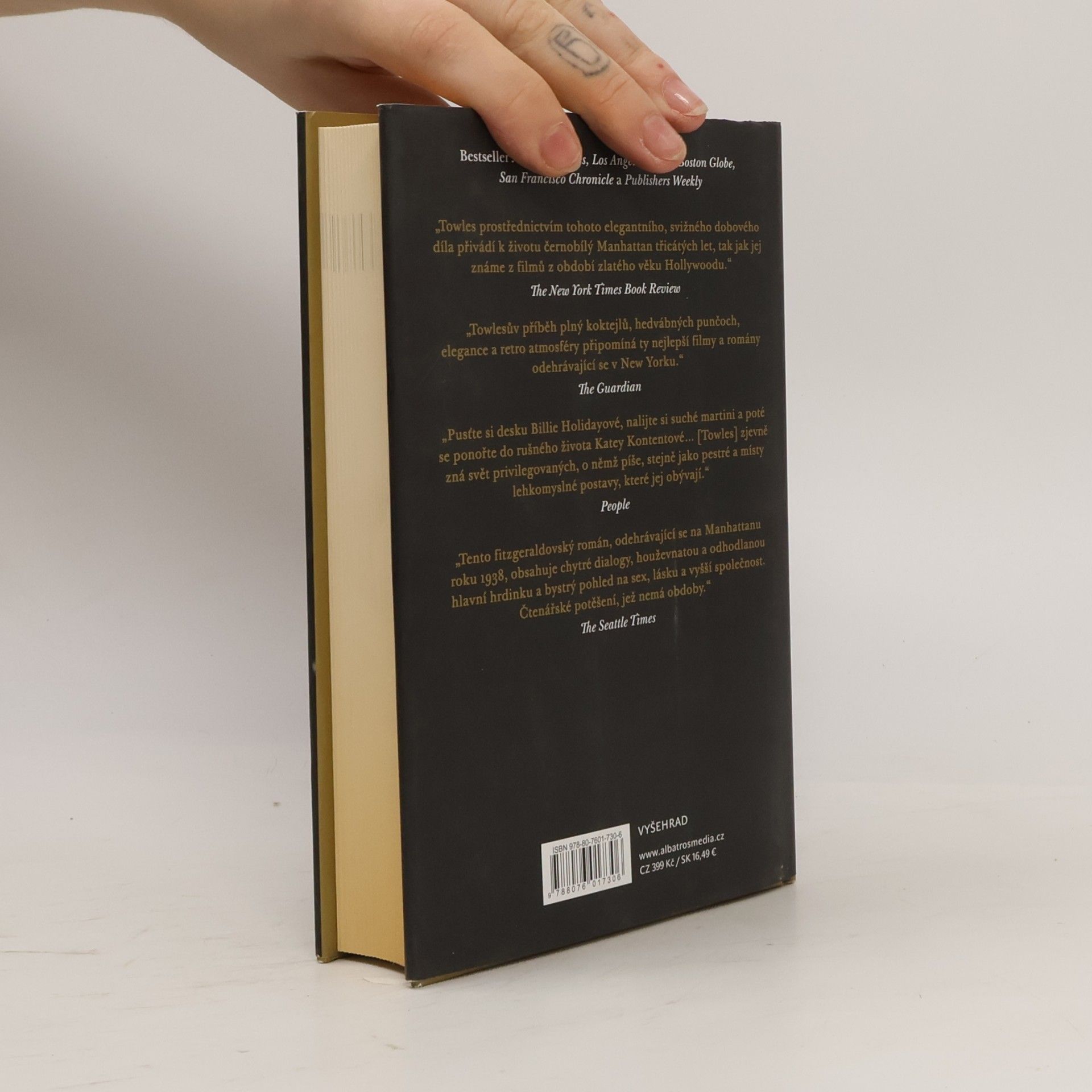 Amor Towles Pravidla zdvořilosti