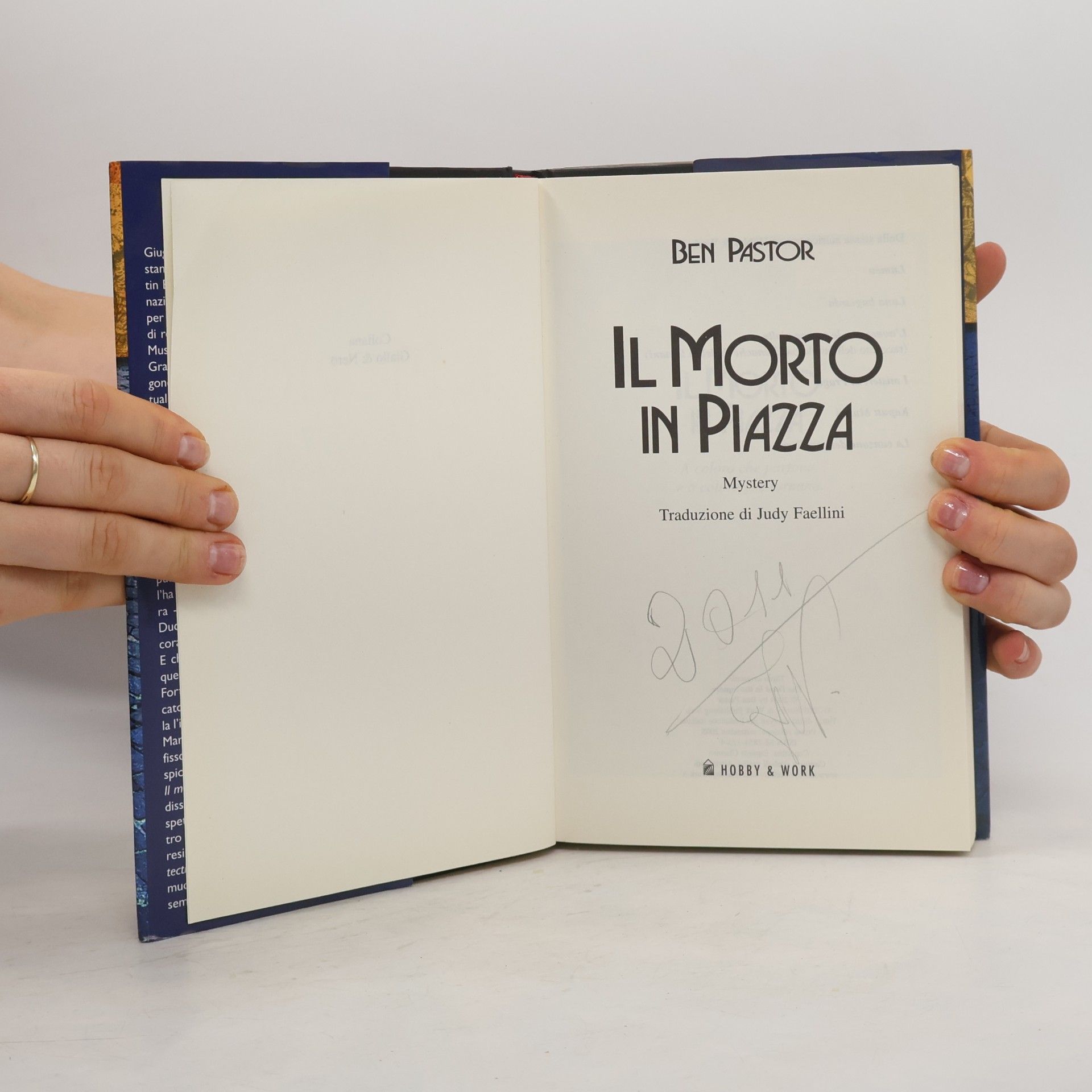 Judy Faellini Giallo & nero: Il morto in piazza