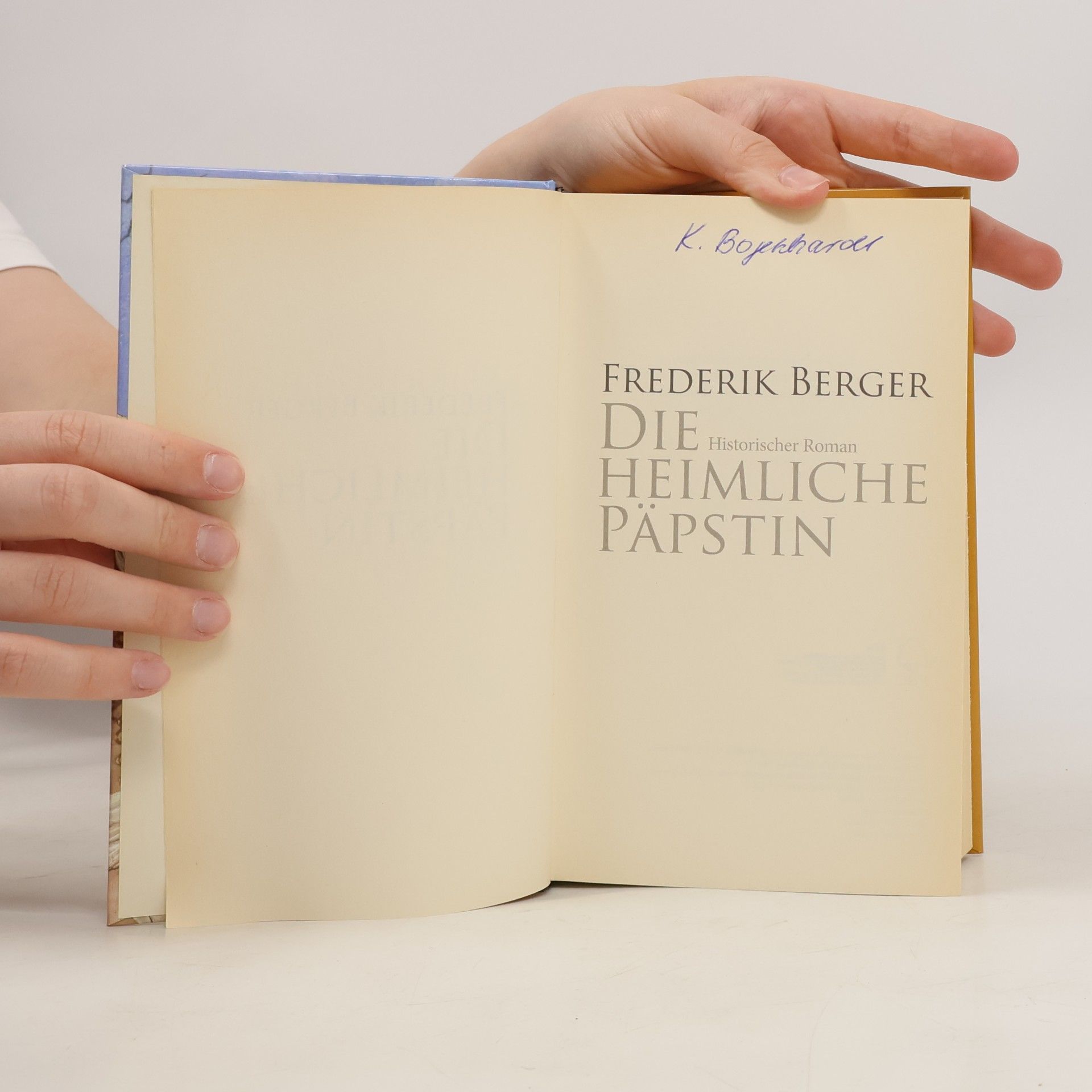 Frederik Berger Die Heimliche Päpstin