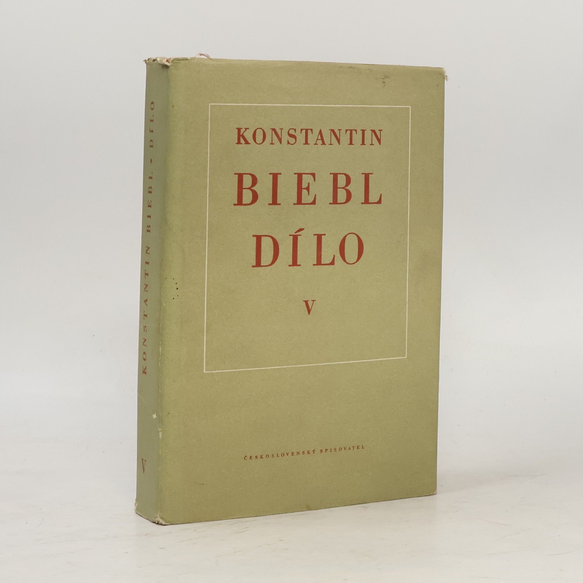 Konstantin Biebl Konstantin Biebl. Dílo V