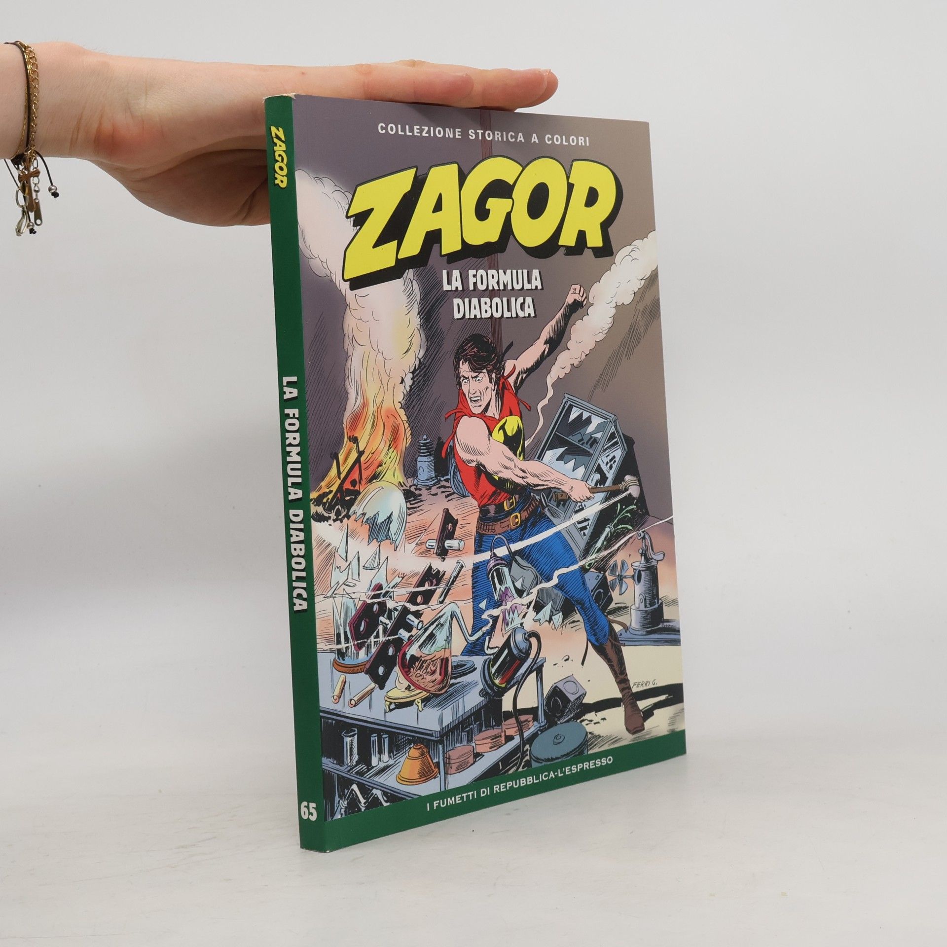 Autorenkollektiv Zagor. La formula diabolica