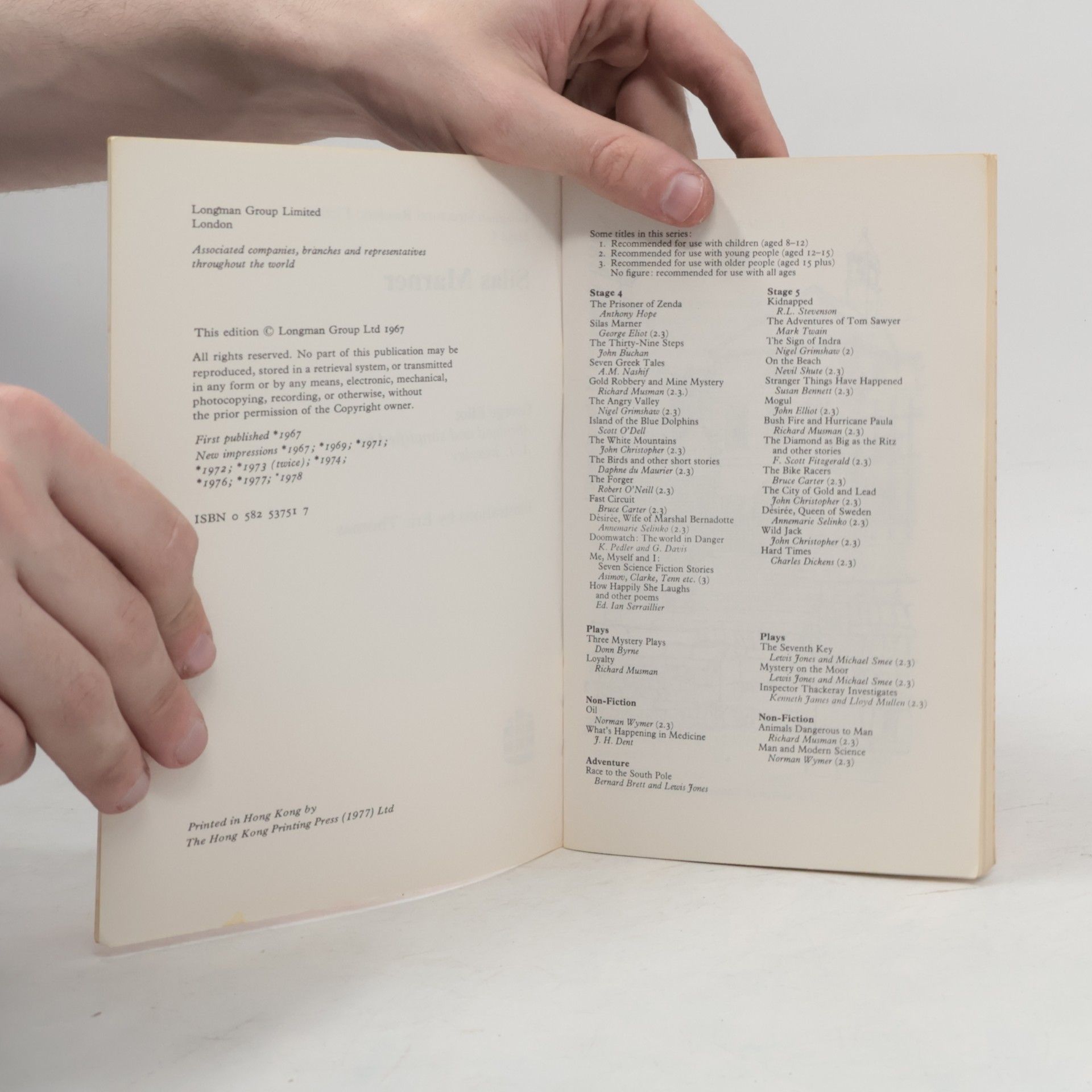 George Eliot Structural Readers: Silas Marner