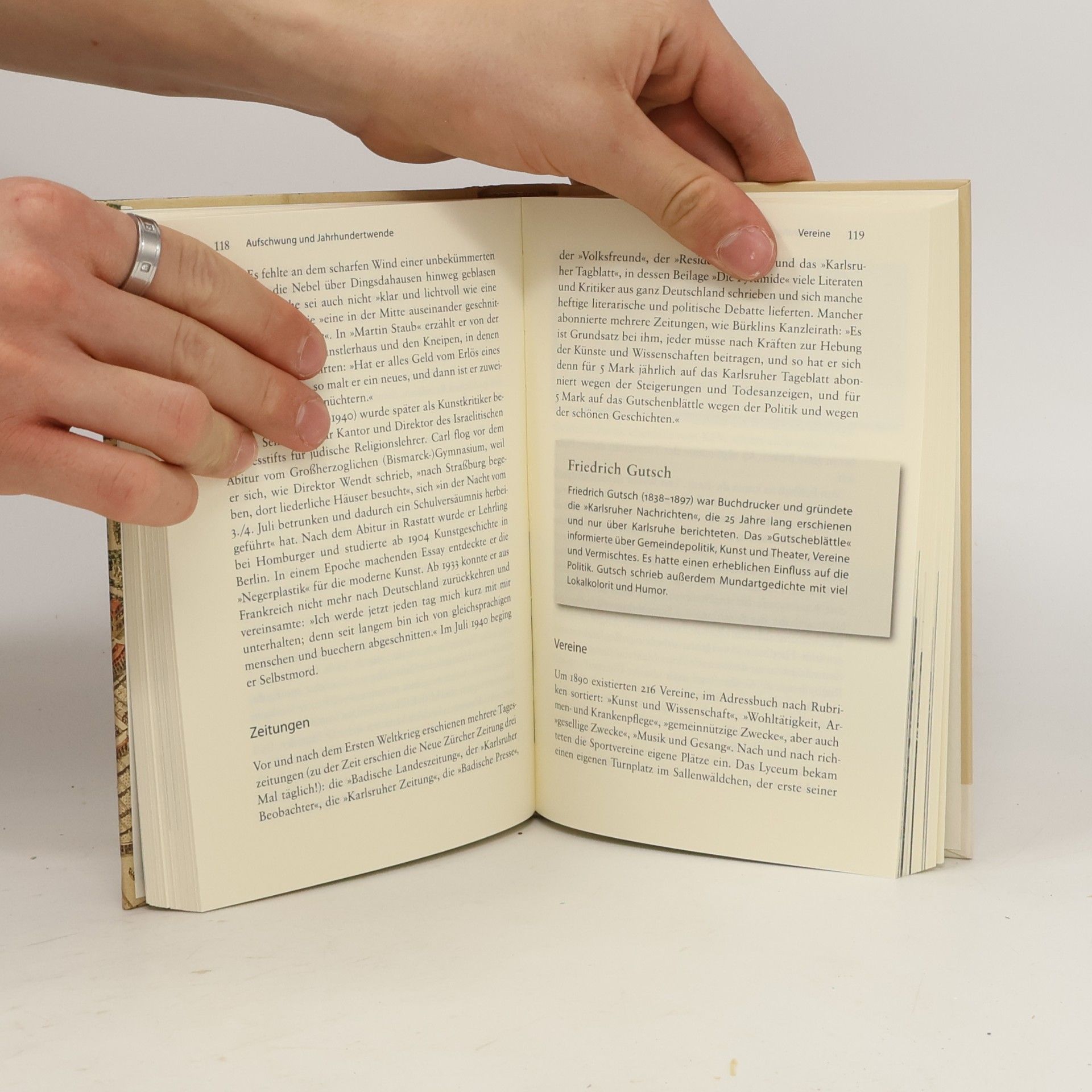 Georg Patzer Kleine Geschichte der Stadt Karlsruhe