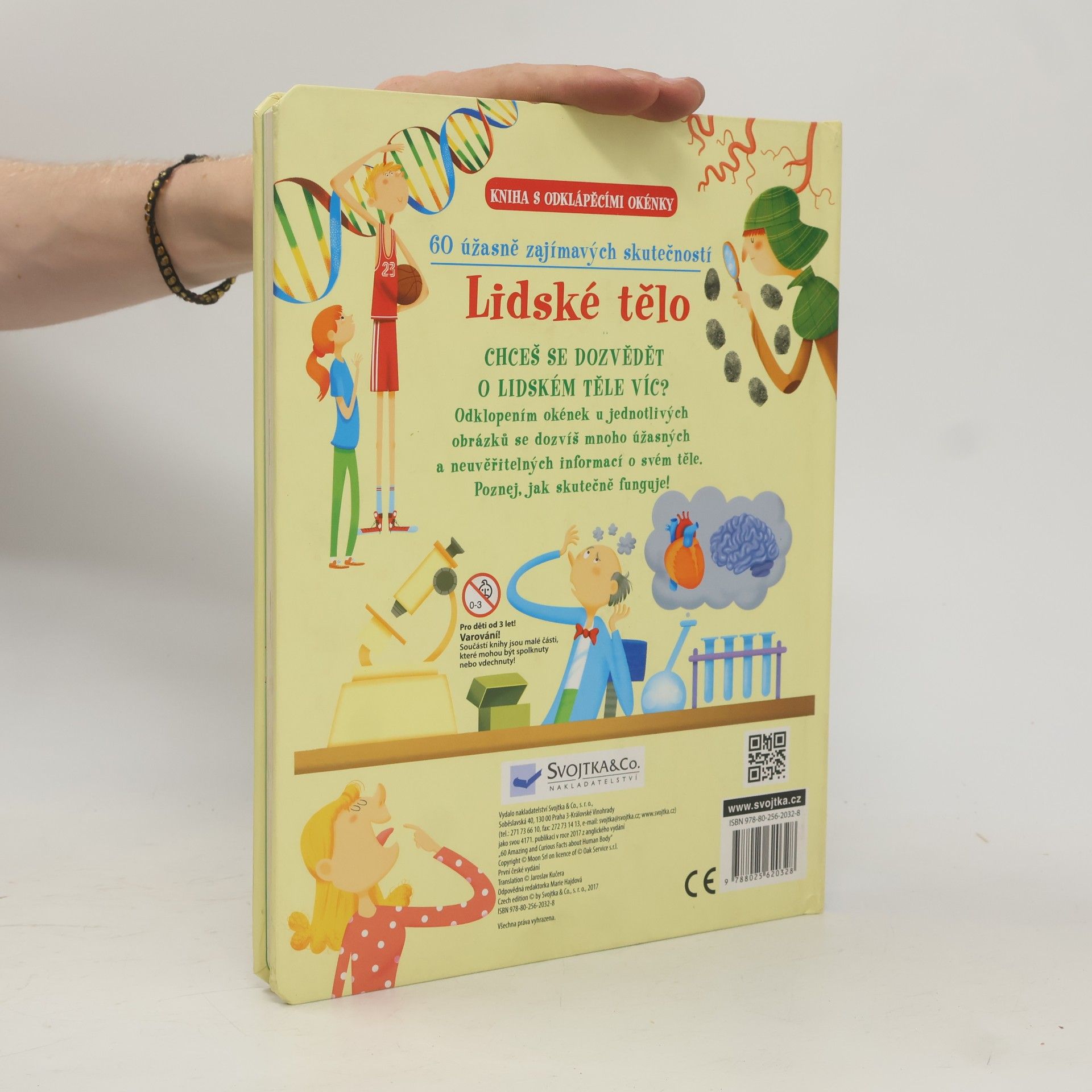 Collectif d'auteurs Lidské tělo - 60 úžasně zajímavých skutečnost