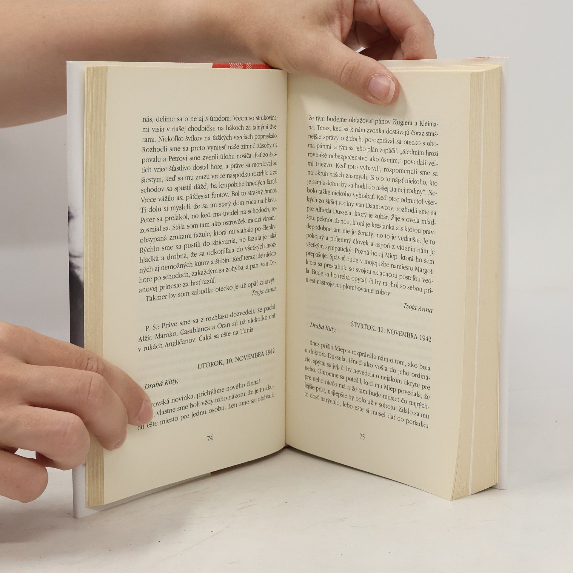 Anne Frank Denník Anny Frankovej