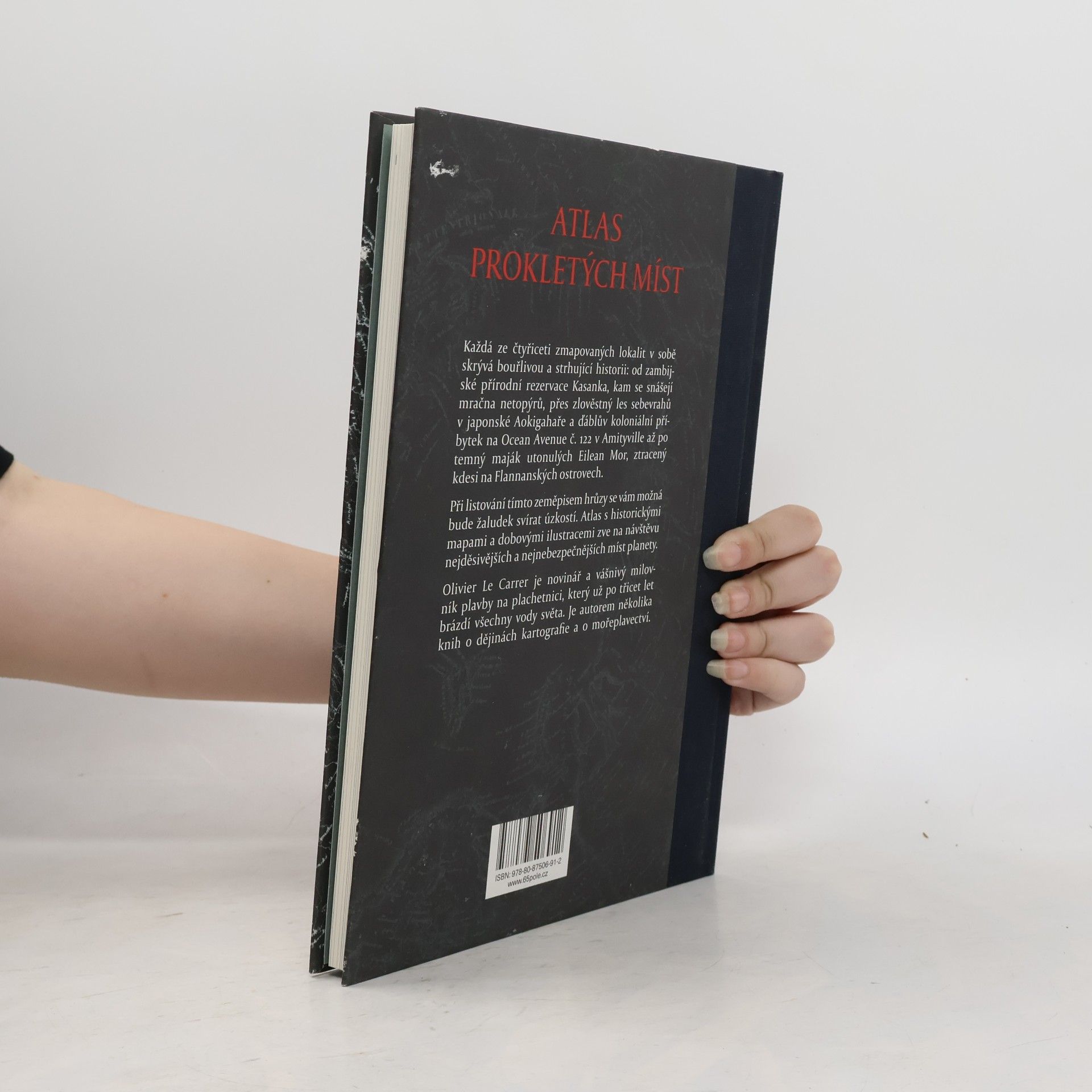 Olivier Le Carrer Atlas prokletých míst