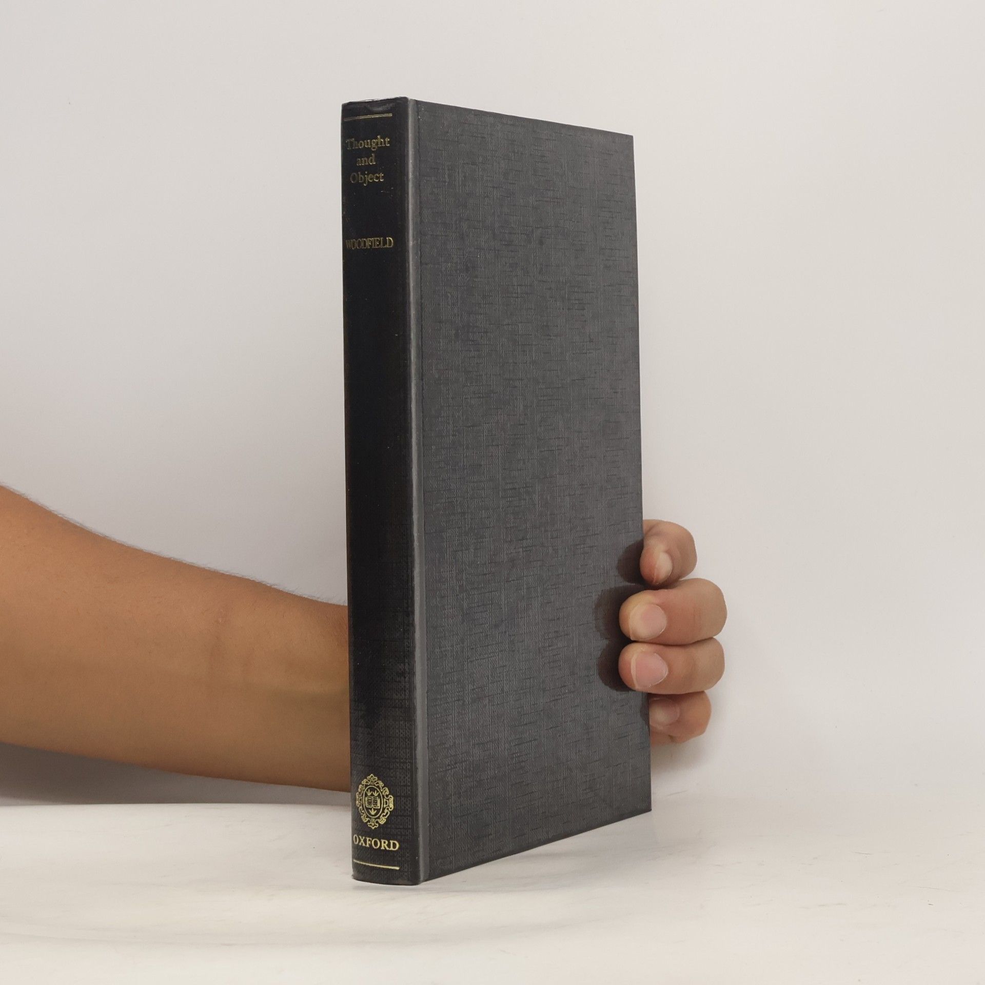 Andrew Woodfield Thought and Object